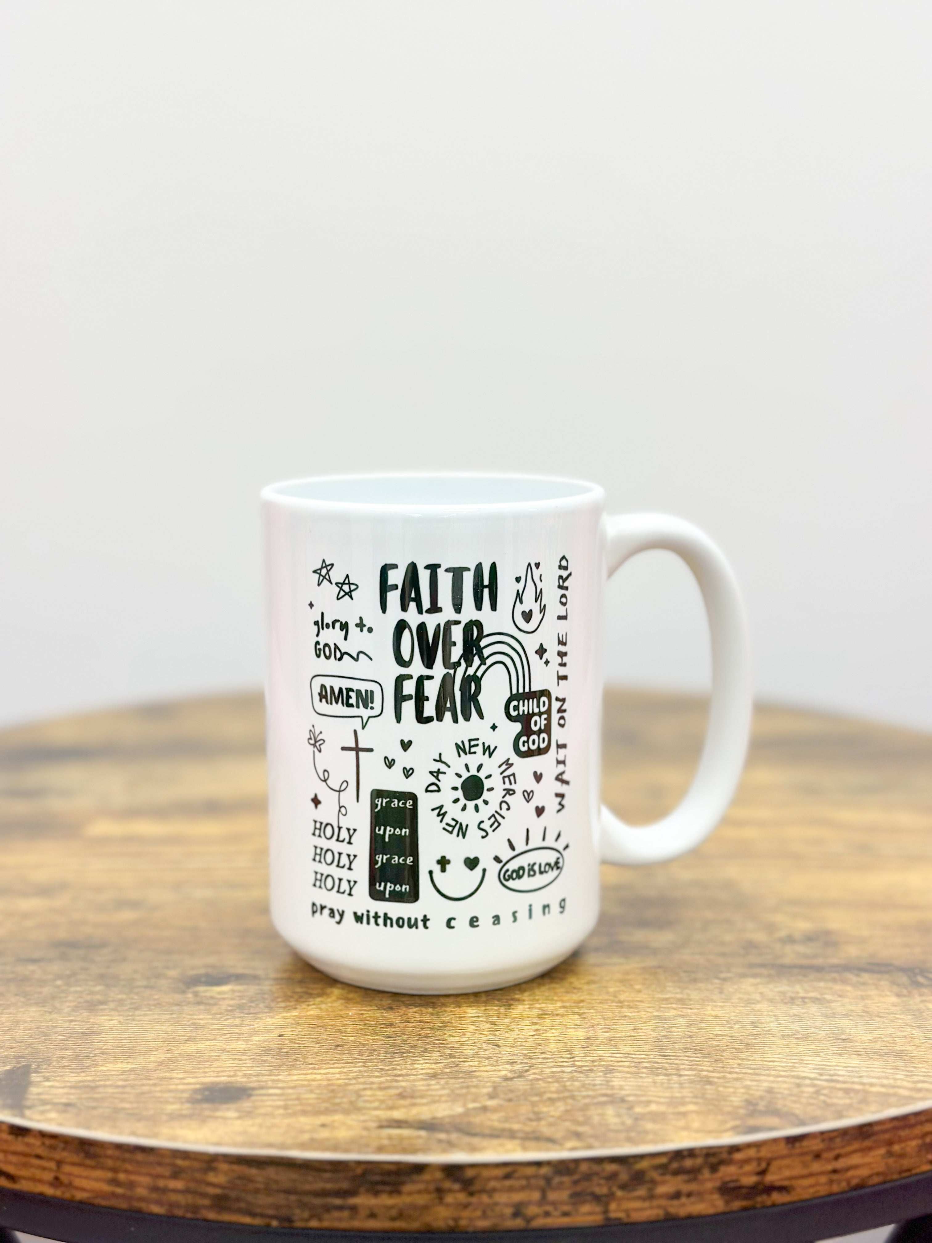 Christian 15 oz Coffee Mugs