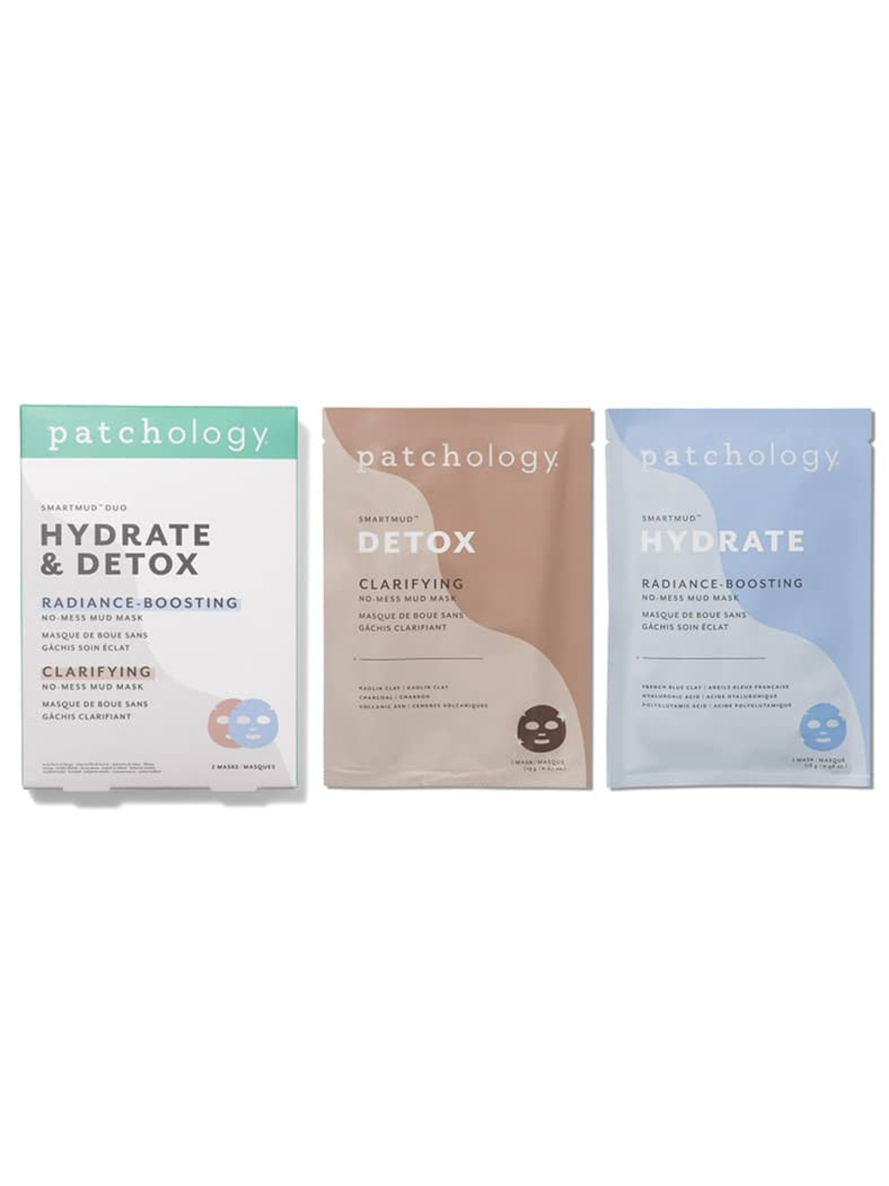 Patchology Hydrate & Detox SmartMud™ No Mess Mud Mask 