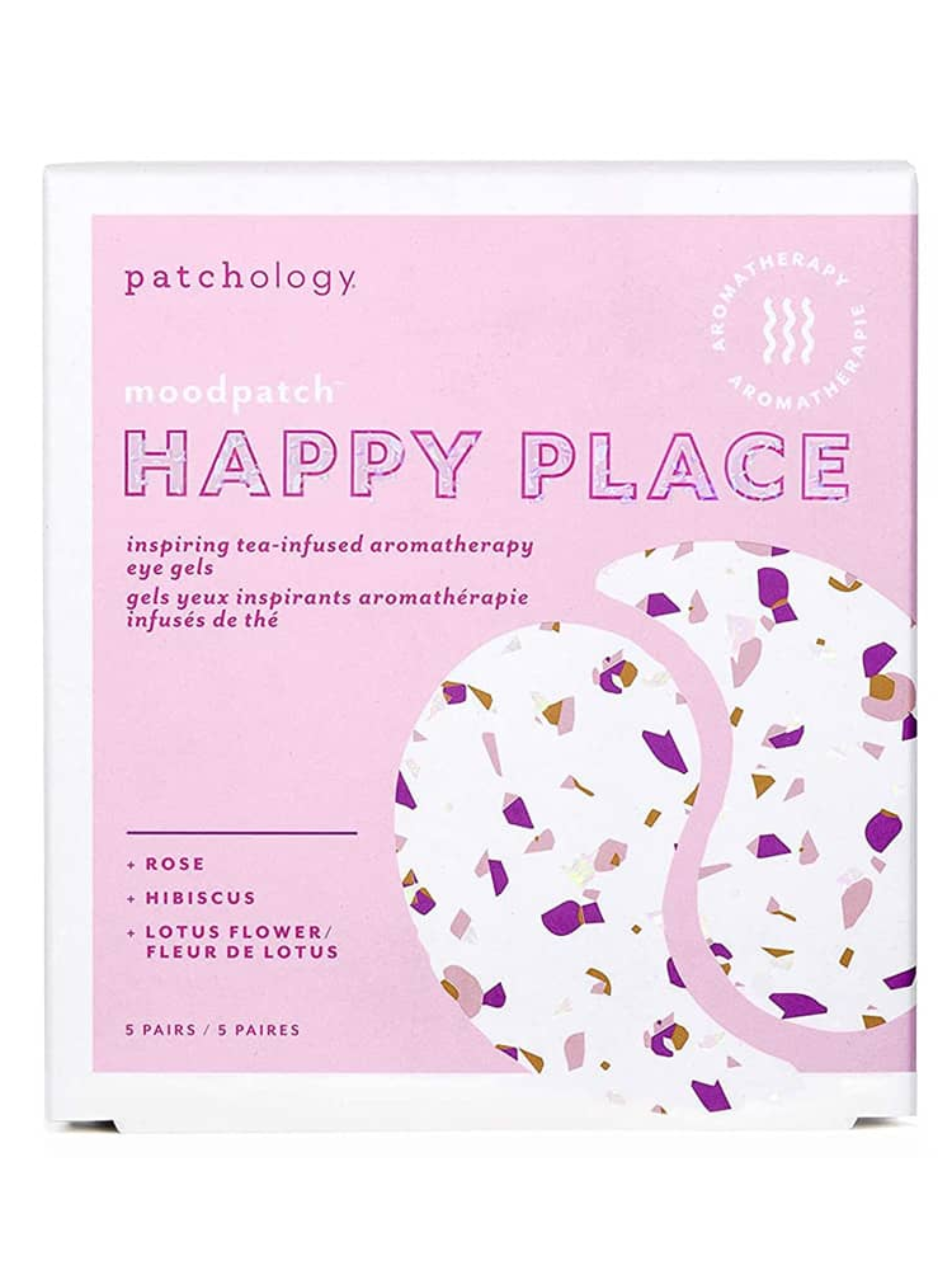 Patchology Happy Place MoodPatch™Aromatherapy Under Eye Gels - 5 Pack