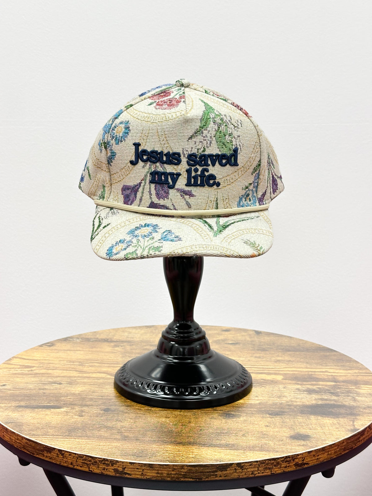Floral Tapestry Hat