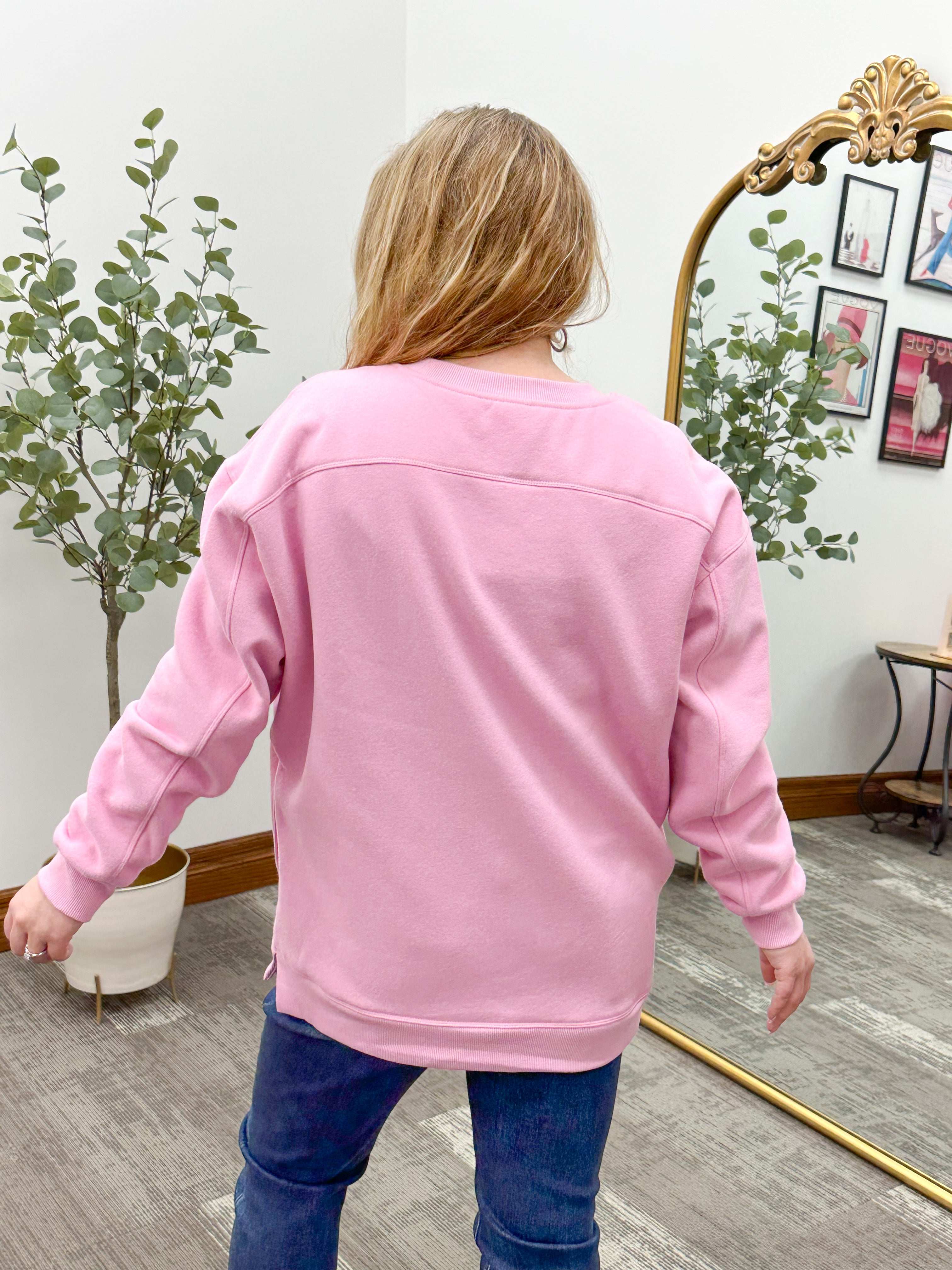 Shelby Oversized Fleece Sweatshirt