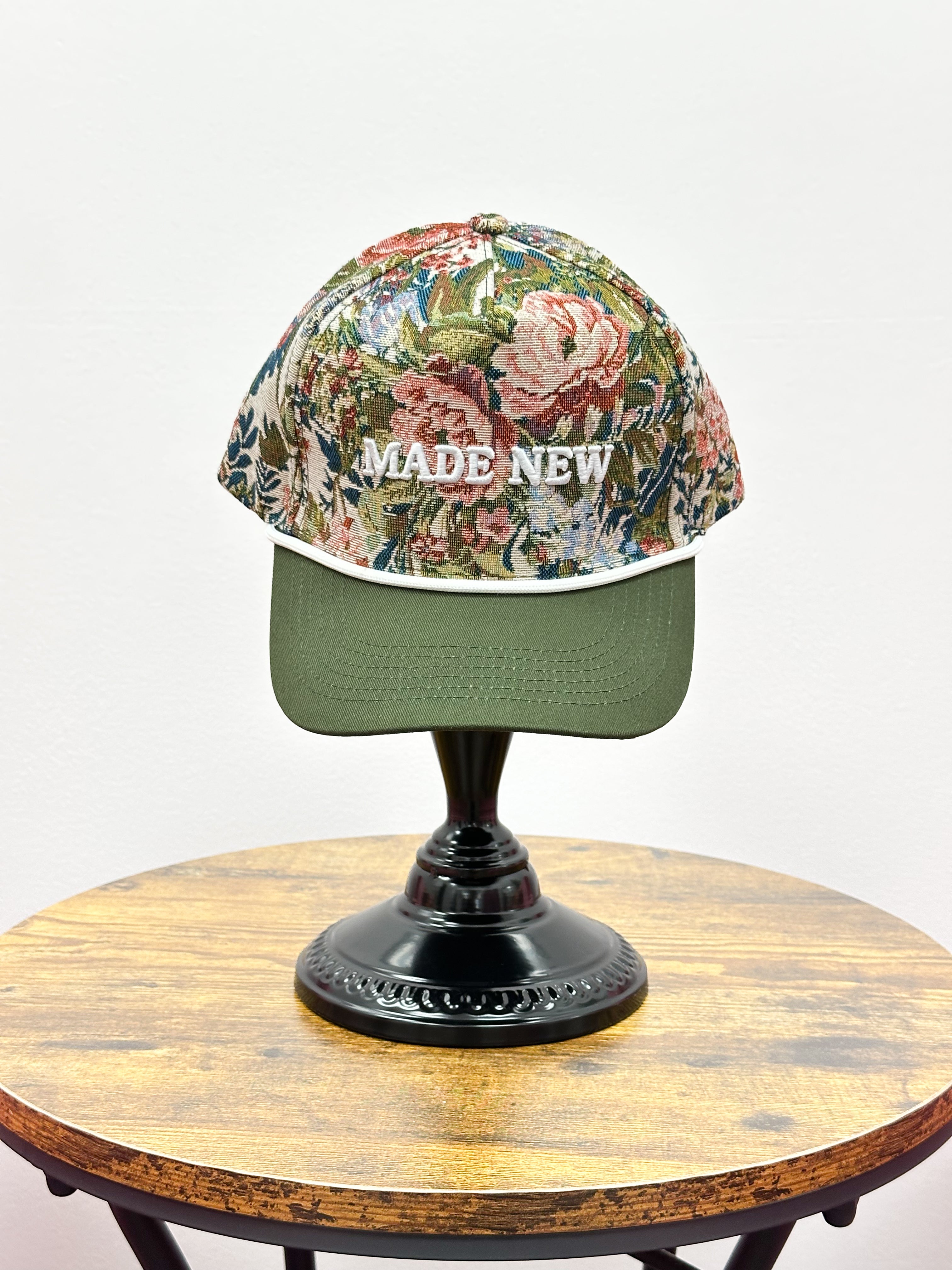 Floral Tapestry Hat