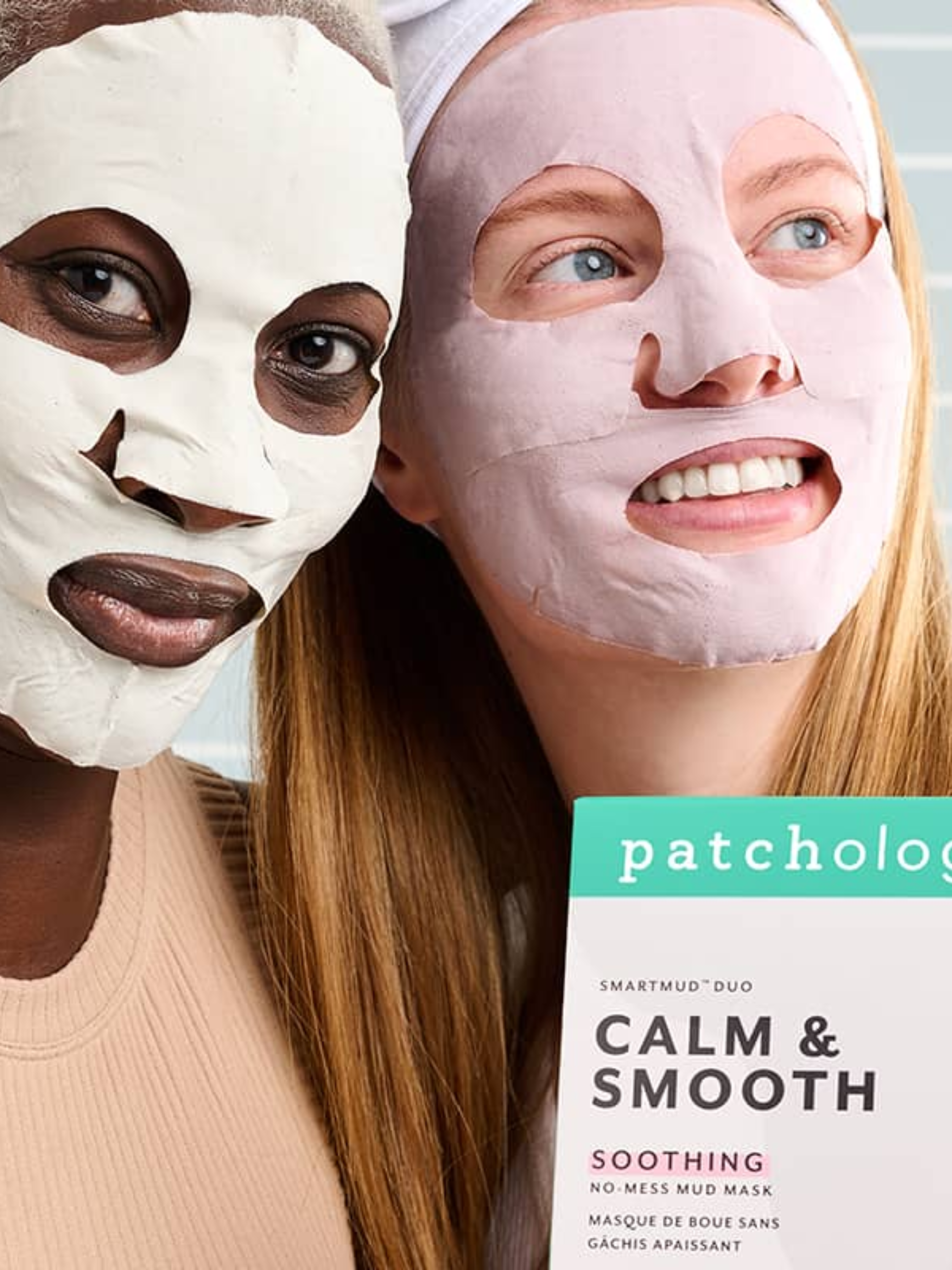 Calm & Smooth SmartMud™ No Mess Mud Mask - 2 Masks