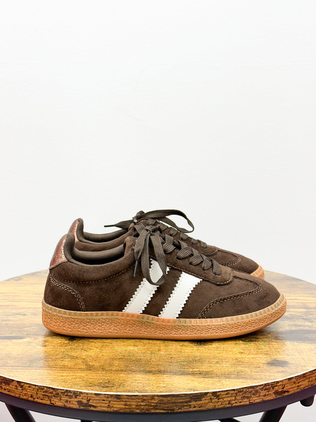 Corky’s Chocolate Heads Up Sneakers