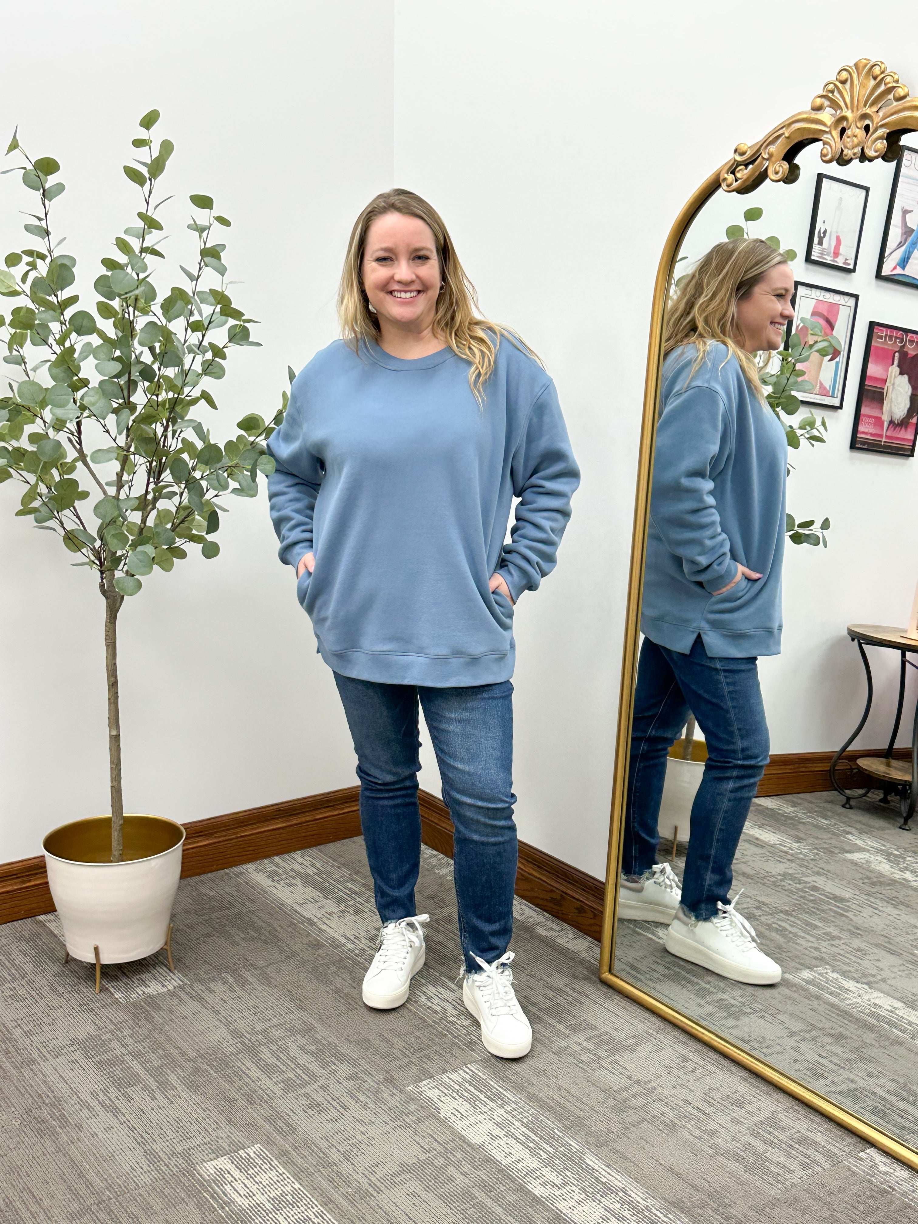 Shelby Oversized Fleece Sweatshirt