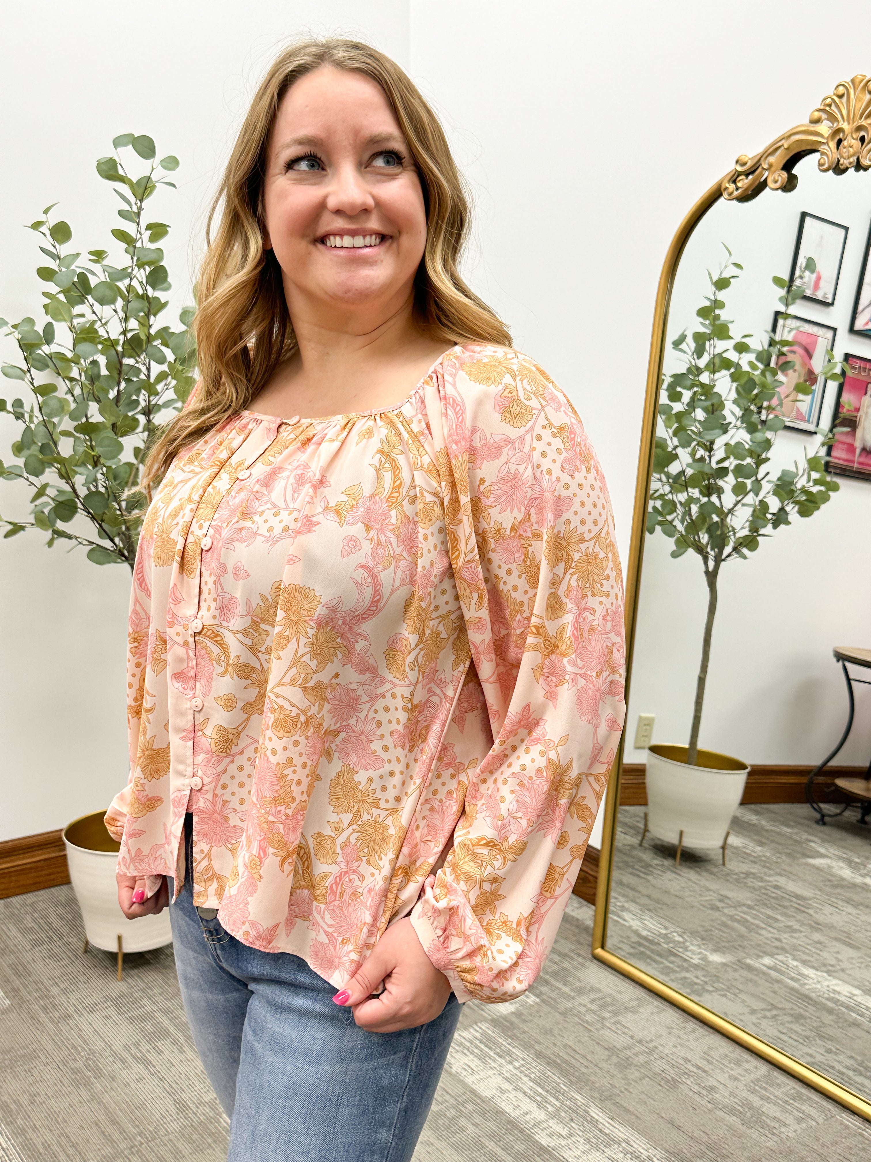 Penny Floral Blouse