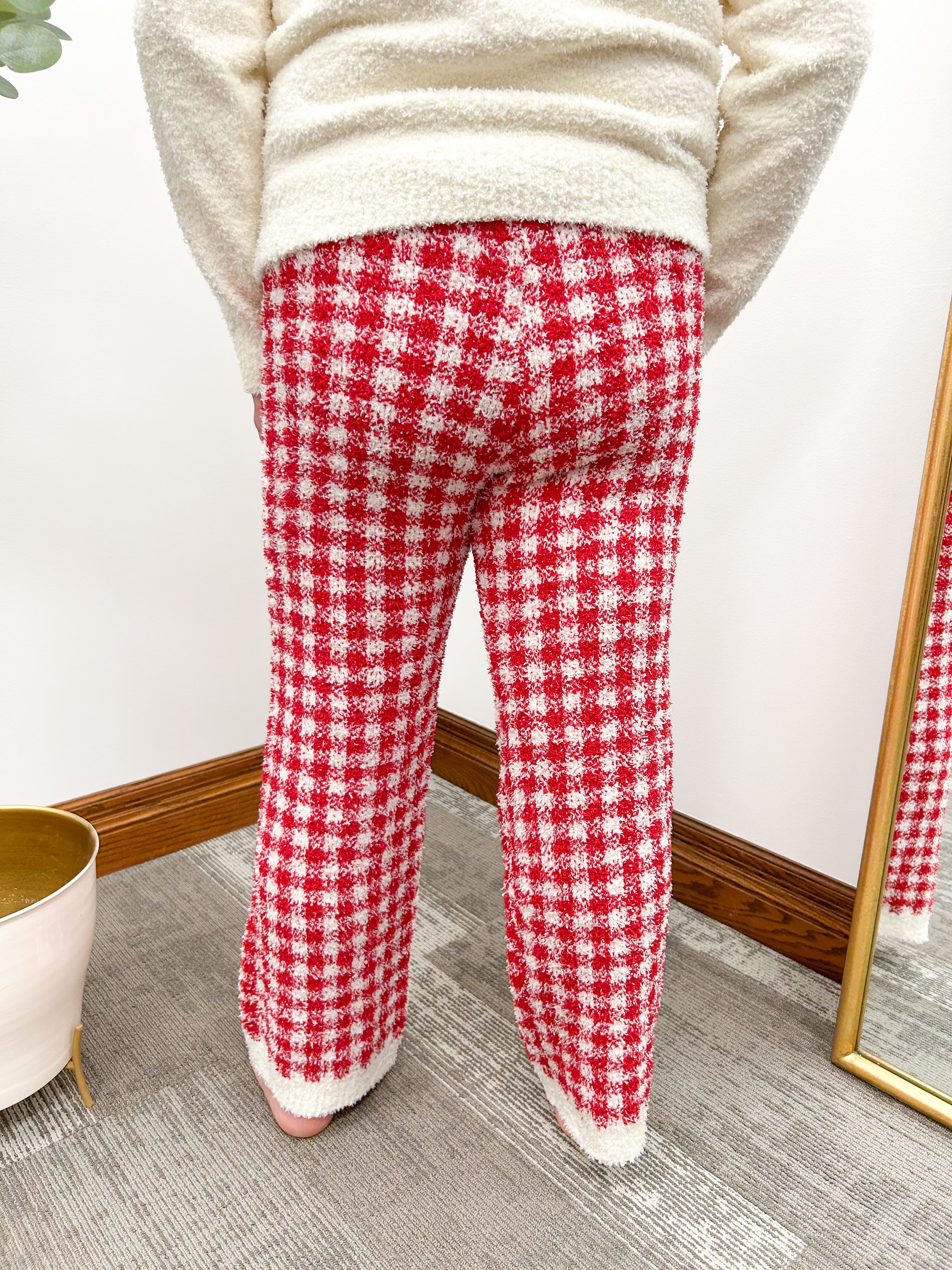 Plush Christmas Pajama Set