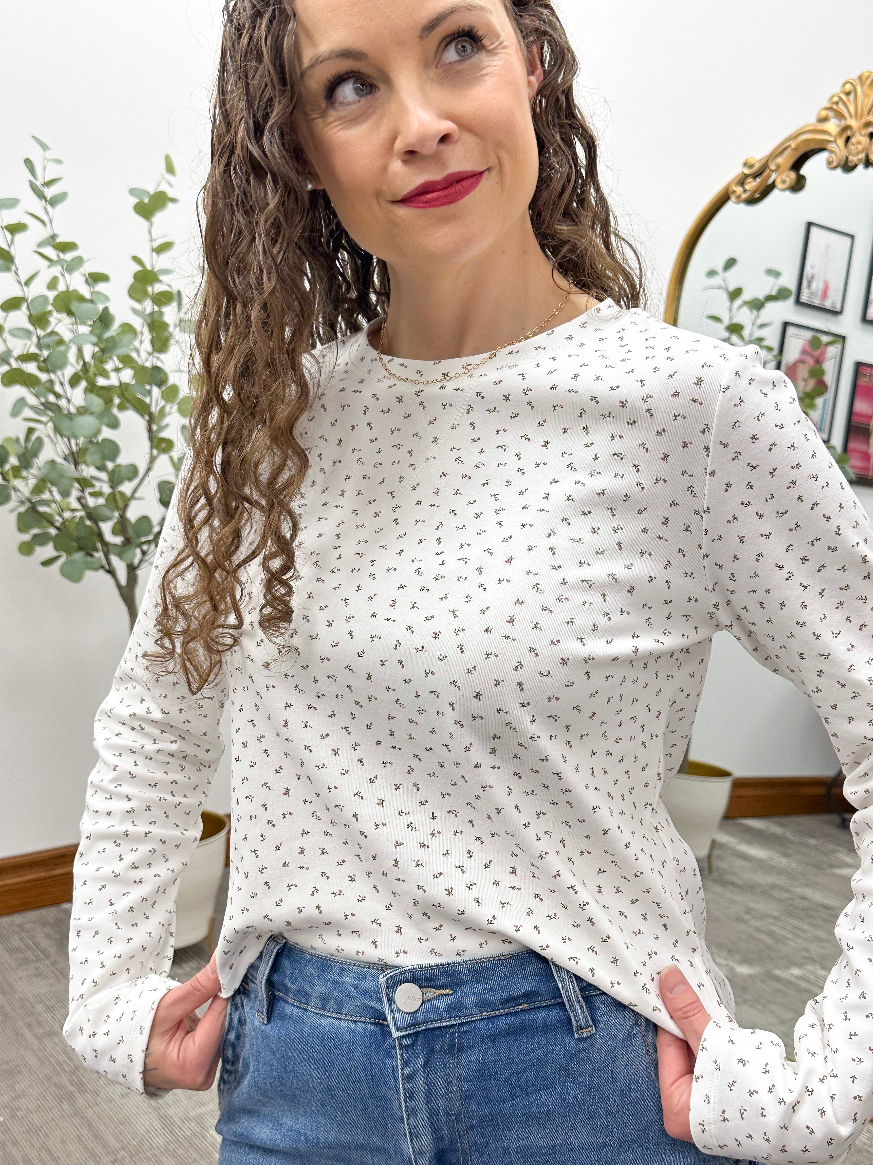 Tessa Long Sleeve Floral Top