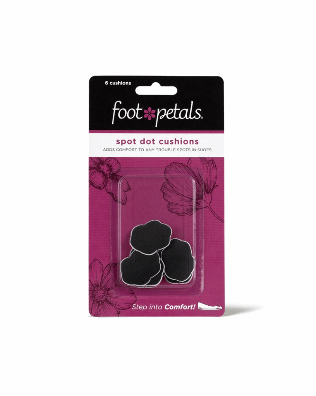 Foot Petals Spot Dot Cushions