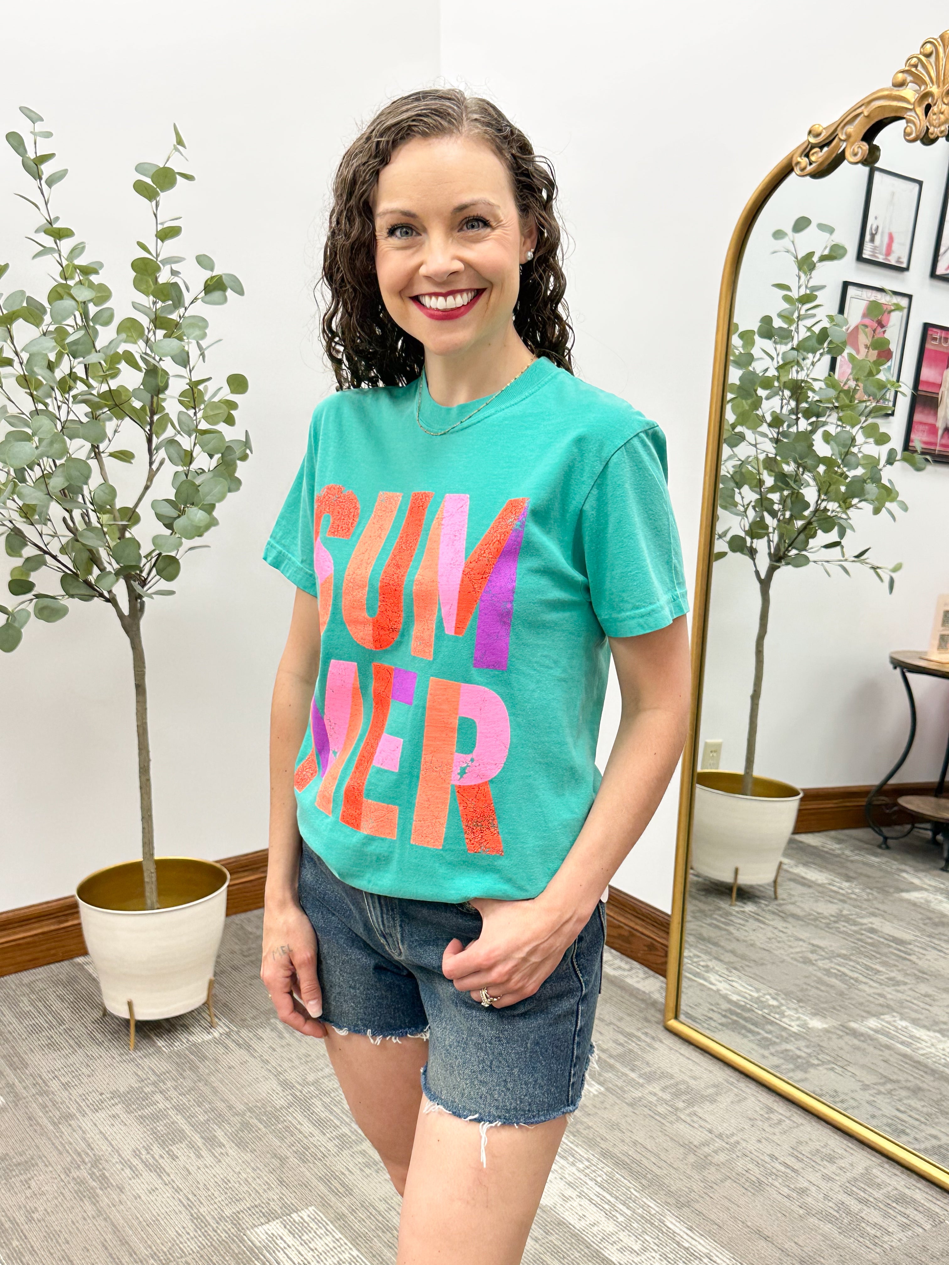 'SUMMER' Graphic Comfort Colors T-Shirt
