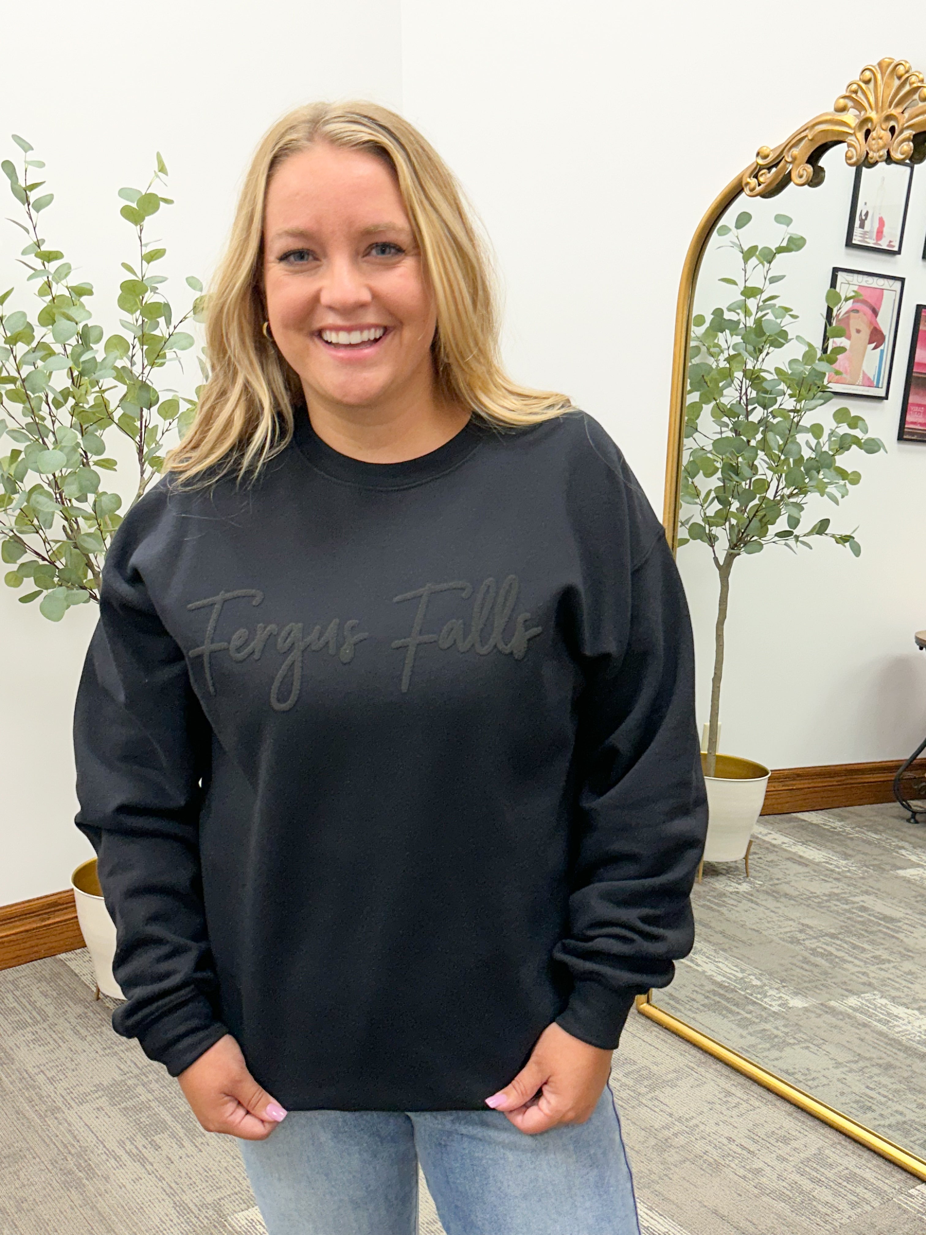 'Fergus Falls' Graphic Sweatshirt