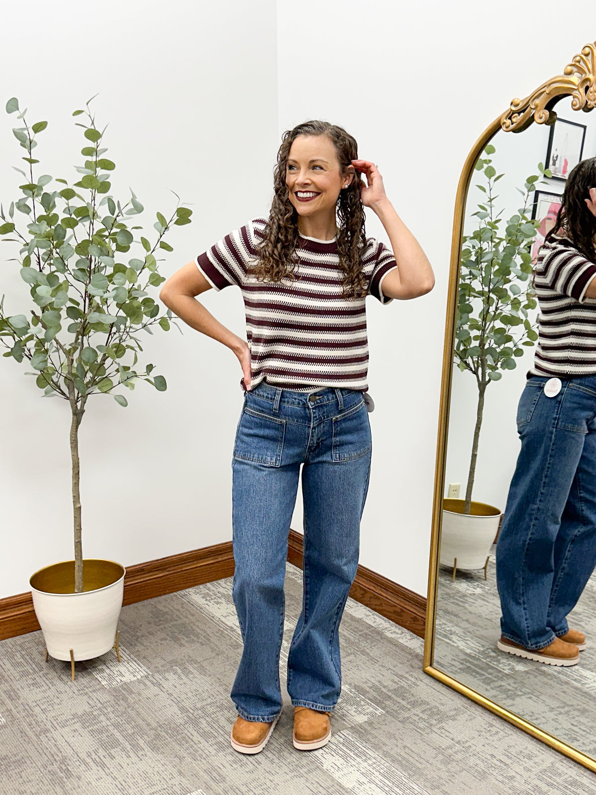 Welles Short Sleeve Sweater