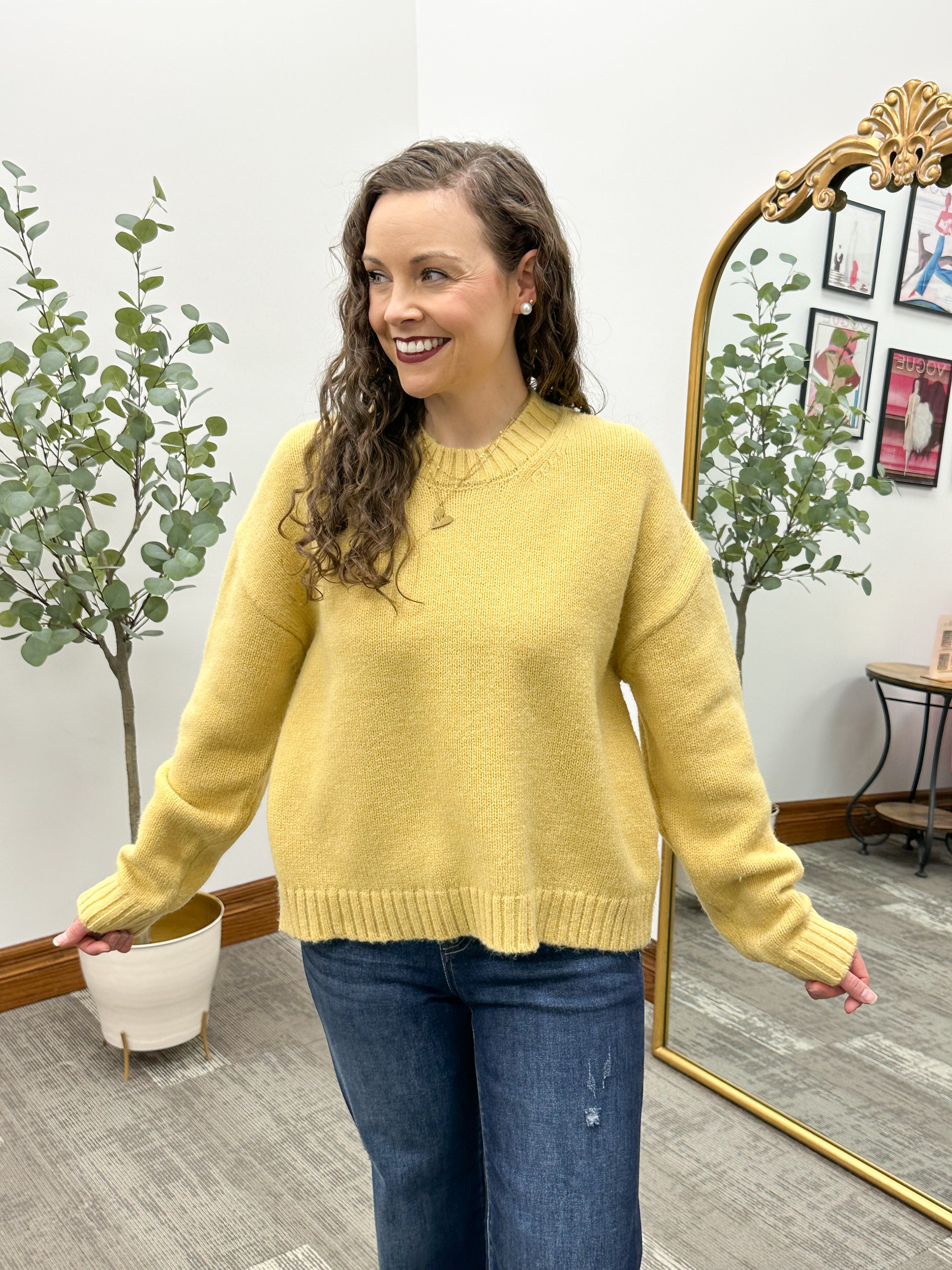 Honey Yellow Sweater