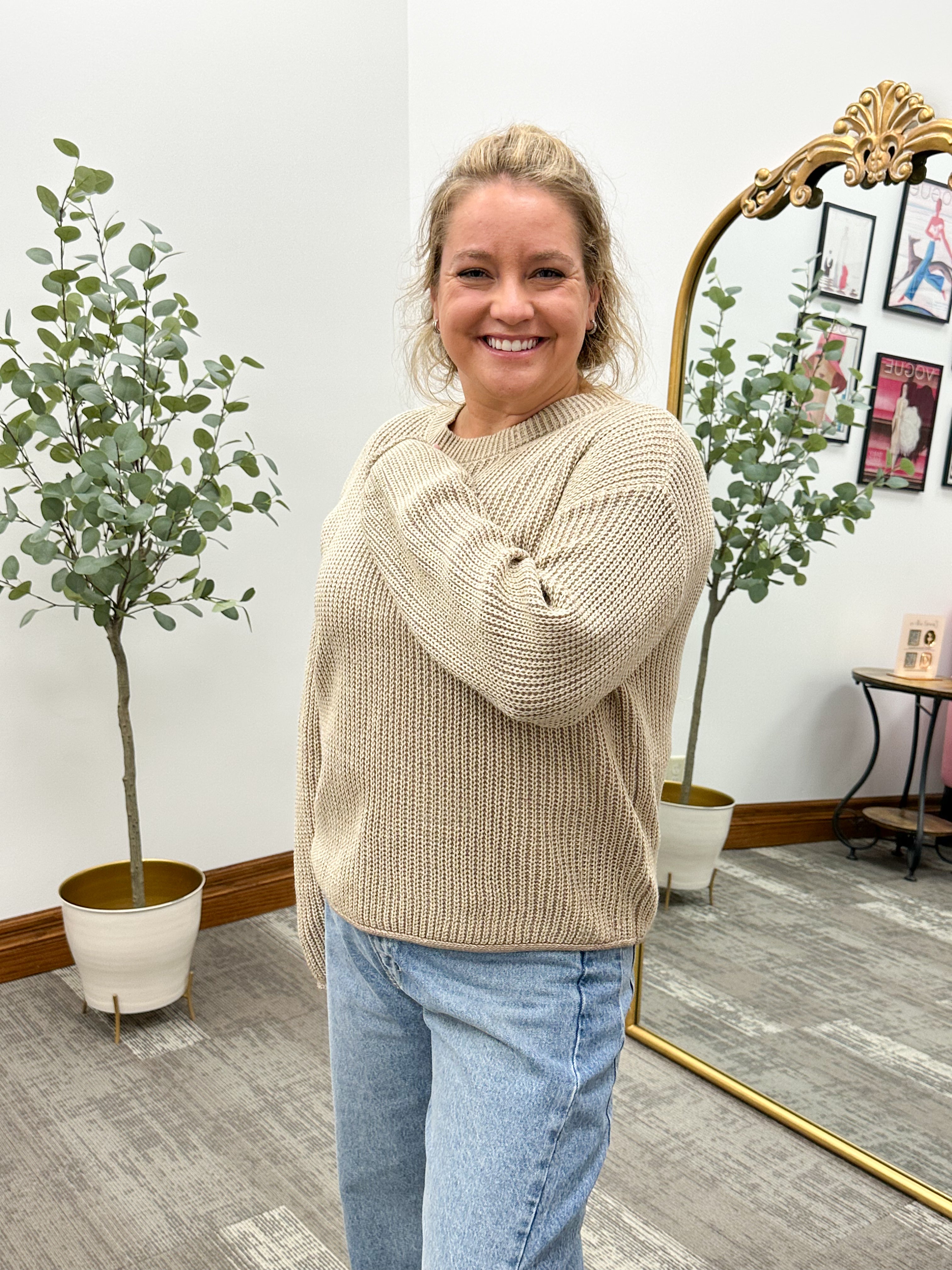 Classic Chunky Knit Sweater