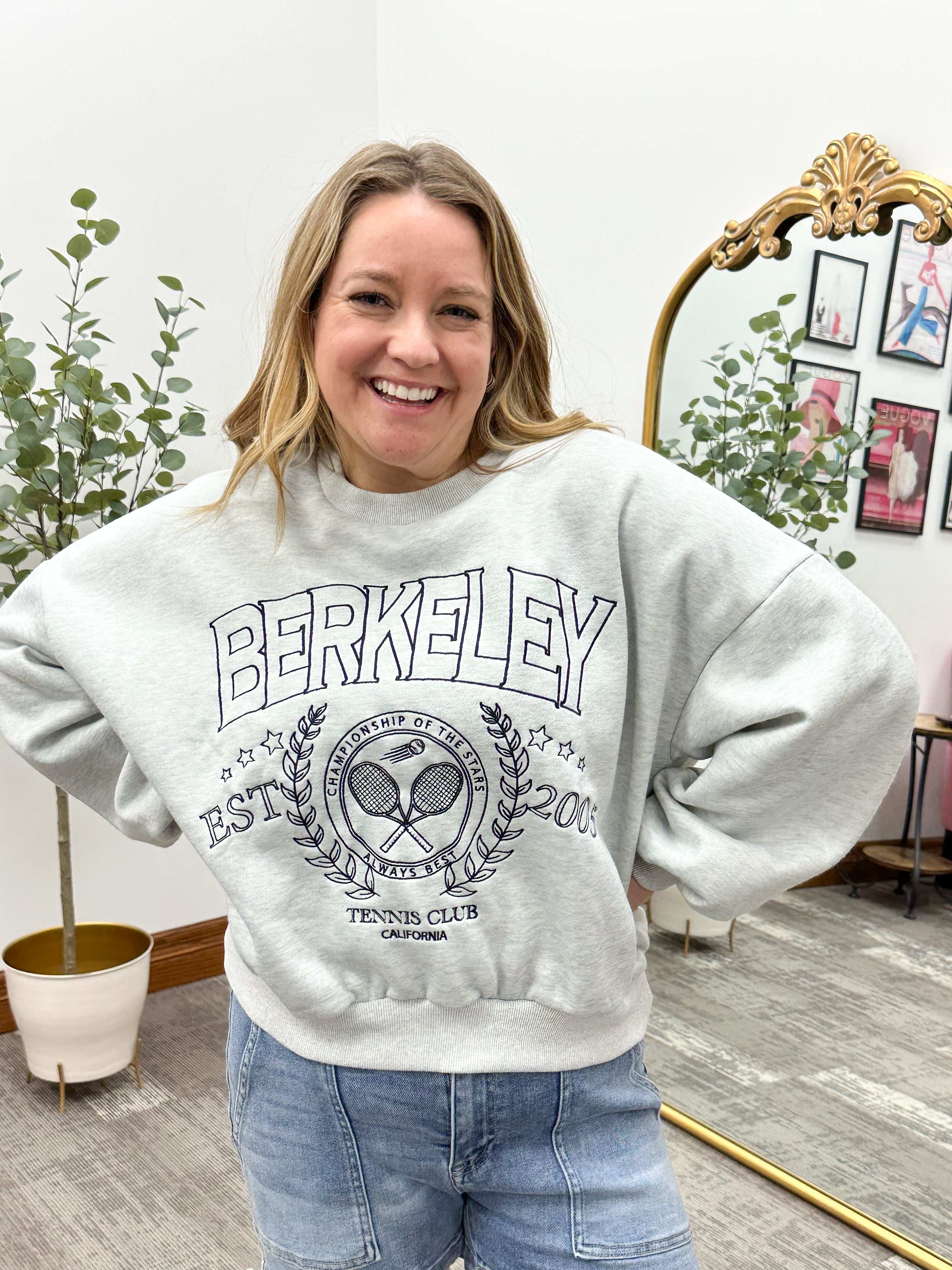 Vintage Berkley Tennis Club Sweatshirt
