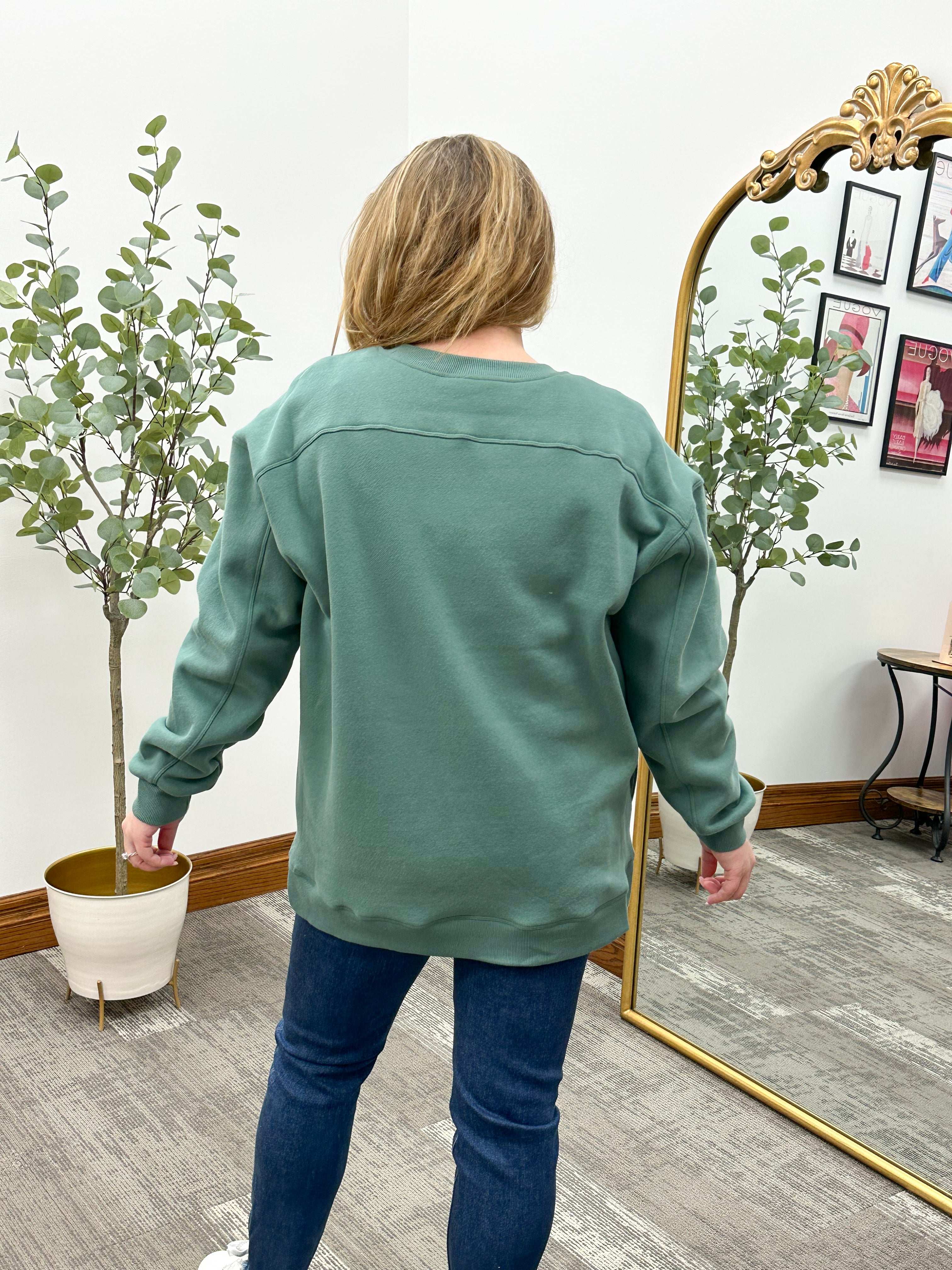 Shelby Oversized Fleece Sweatshirt