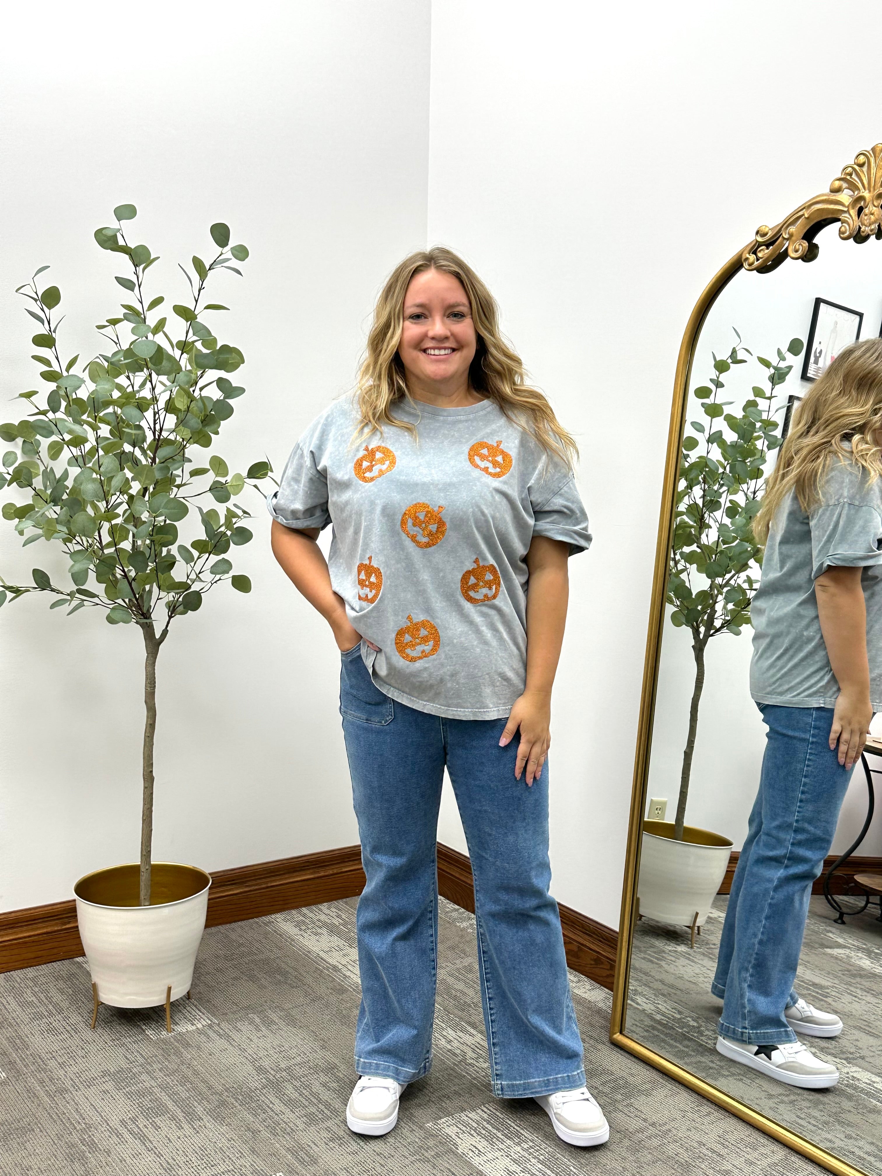 Glitter Pumpkins Graphic Tee