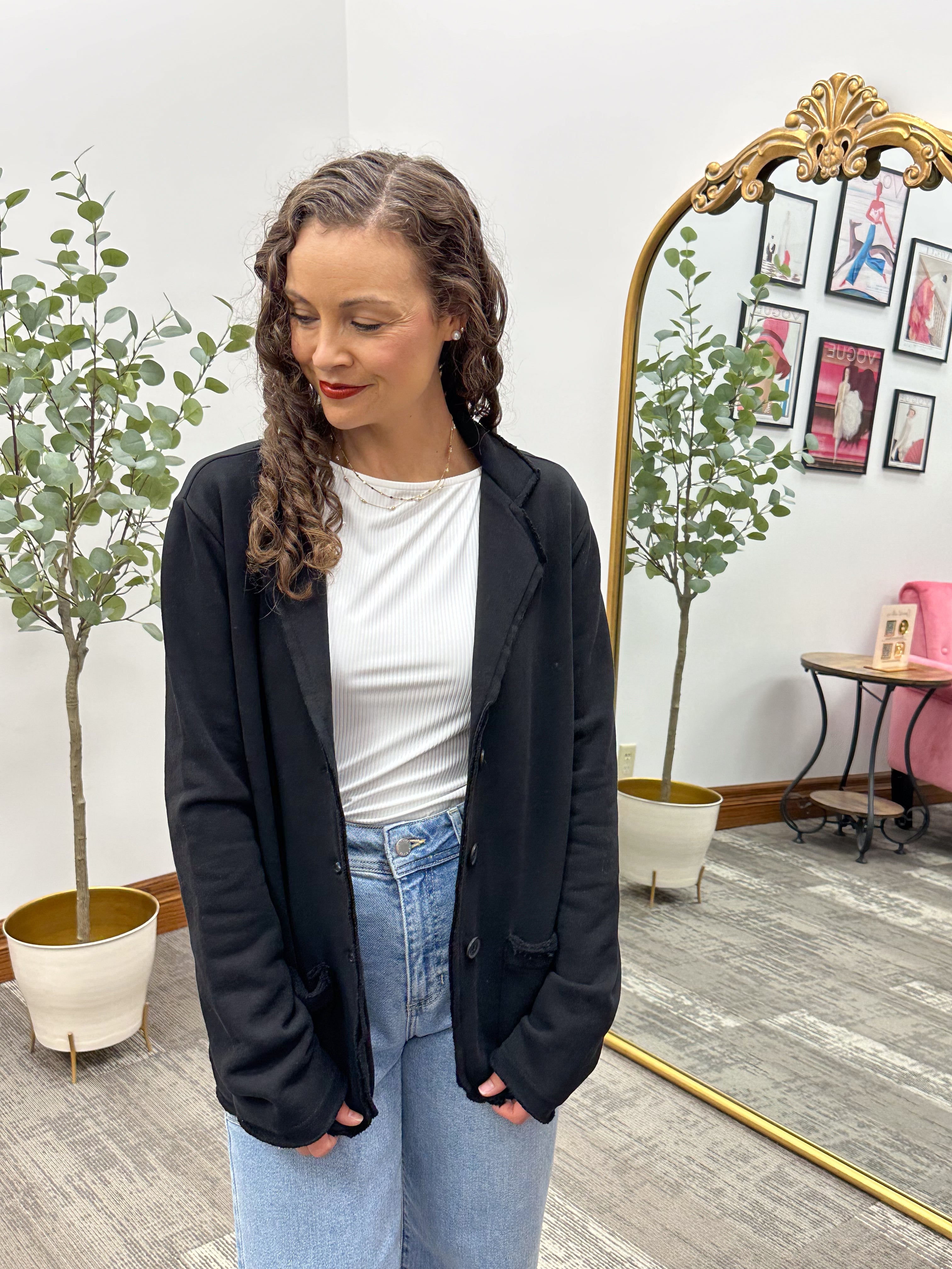 Black Fleece Blazer
