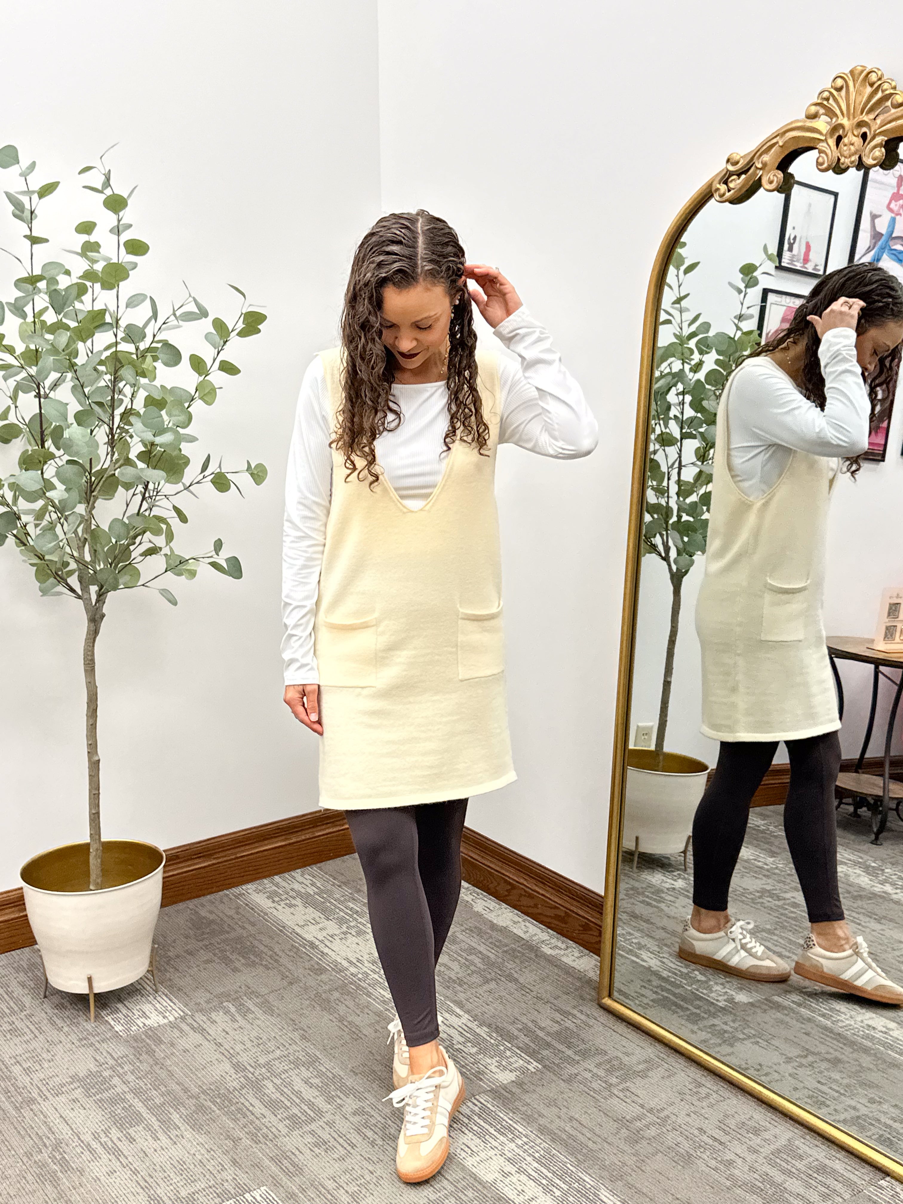 Cream Knit Jumper