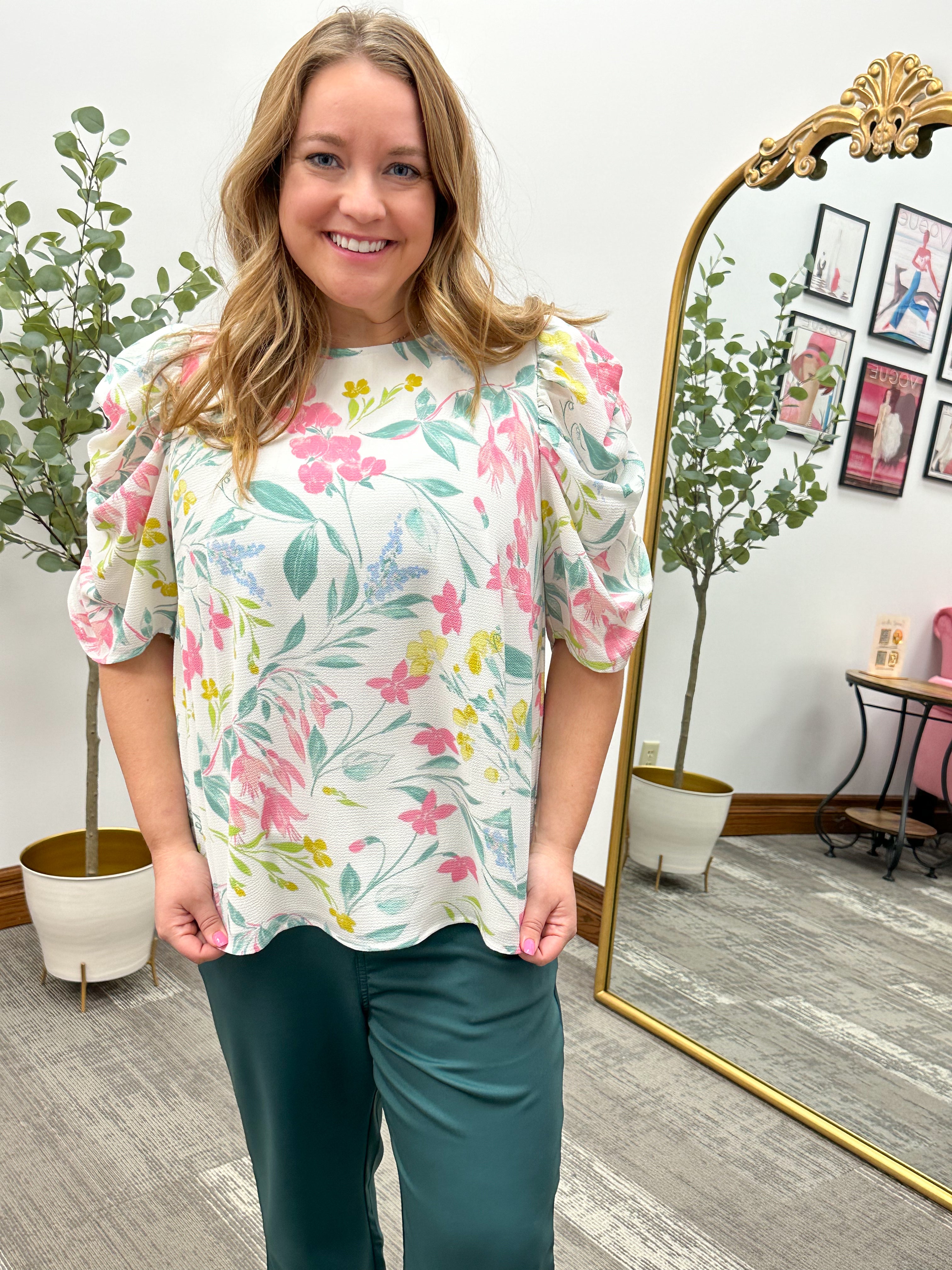 Rosa Floral Blouse