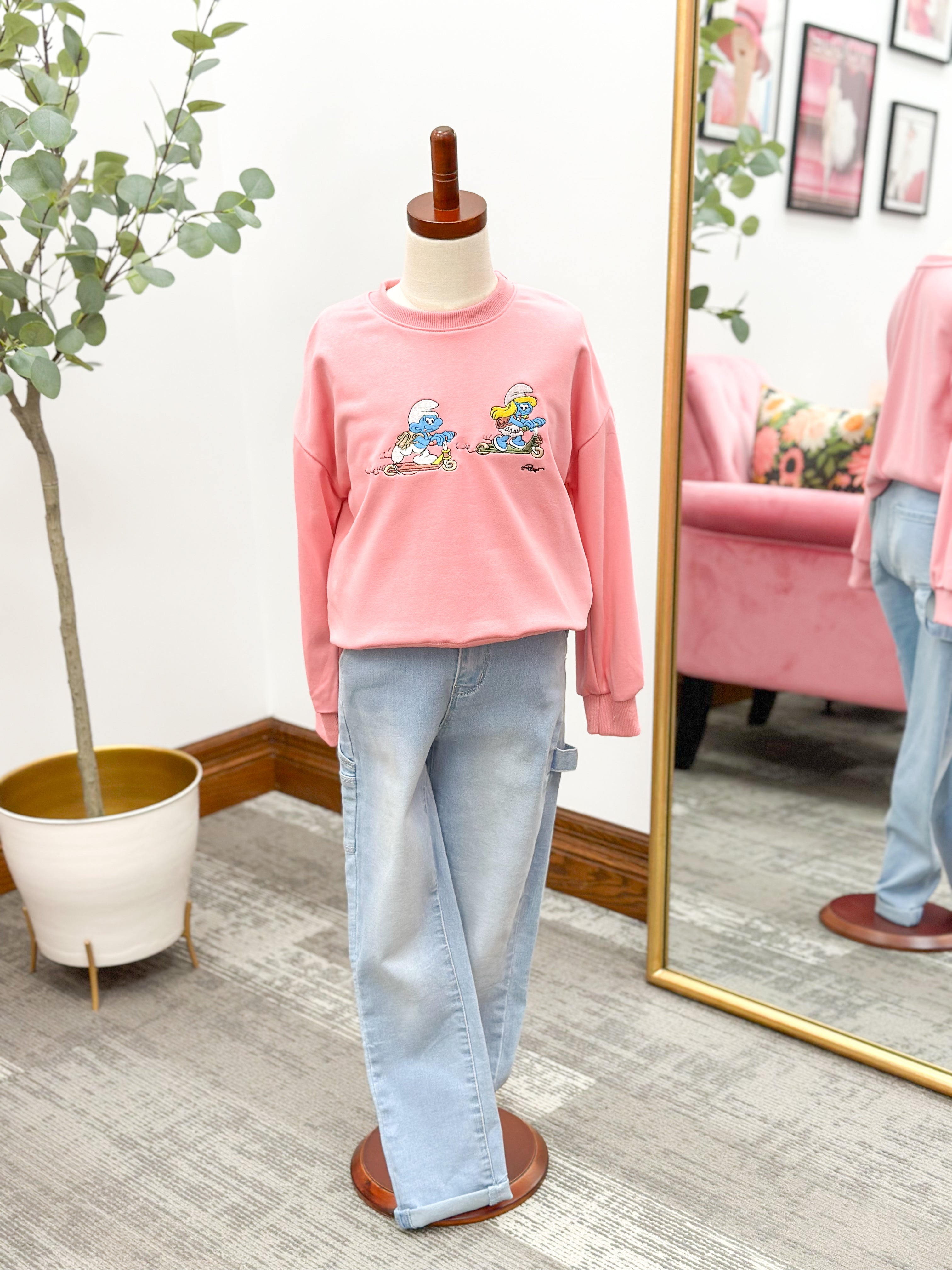 Girls Smurfs Sweatshirt