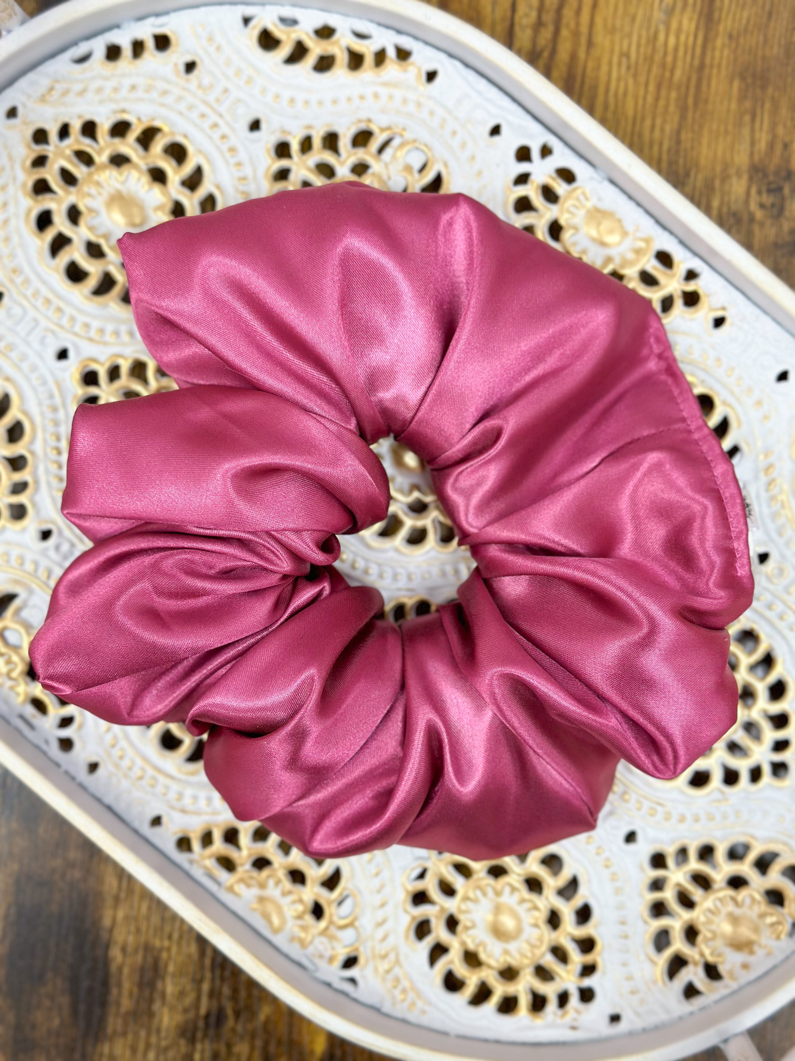 Jumbo Satin Scrunchie