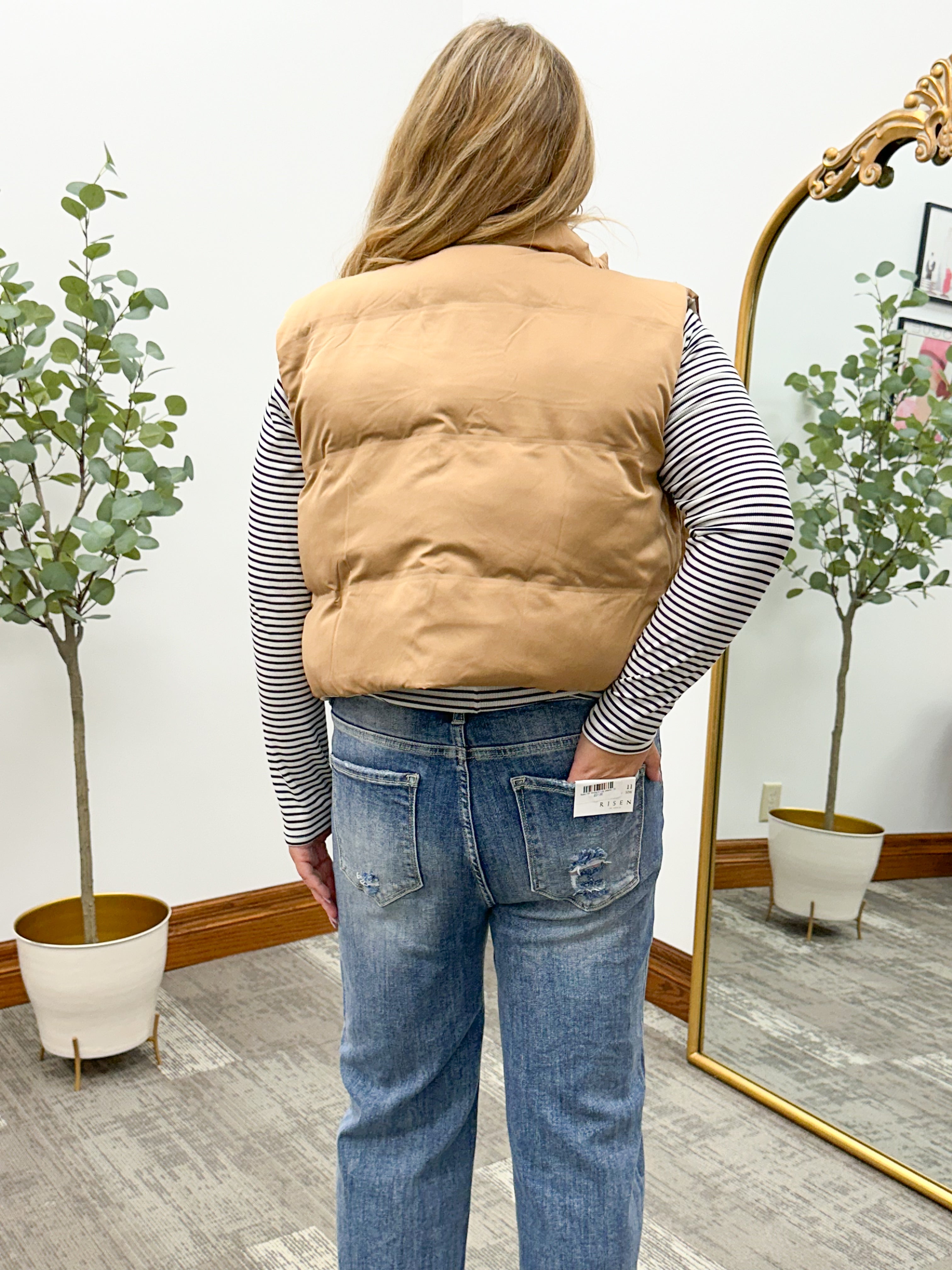 Korina Reversible Puffer Vest