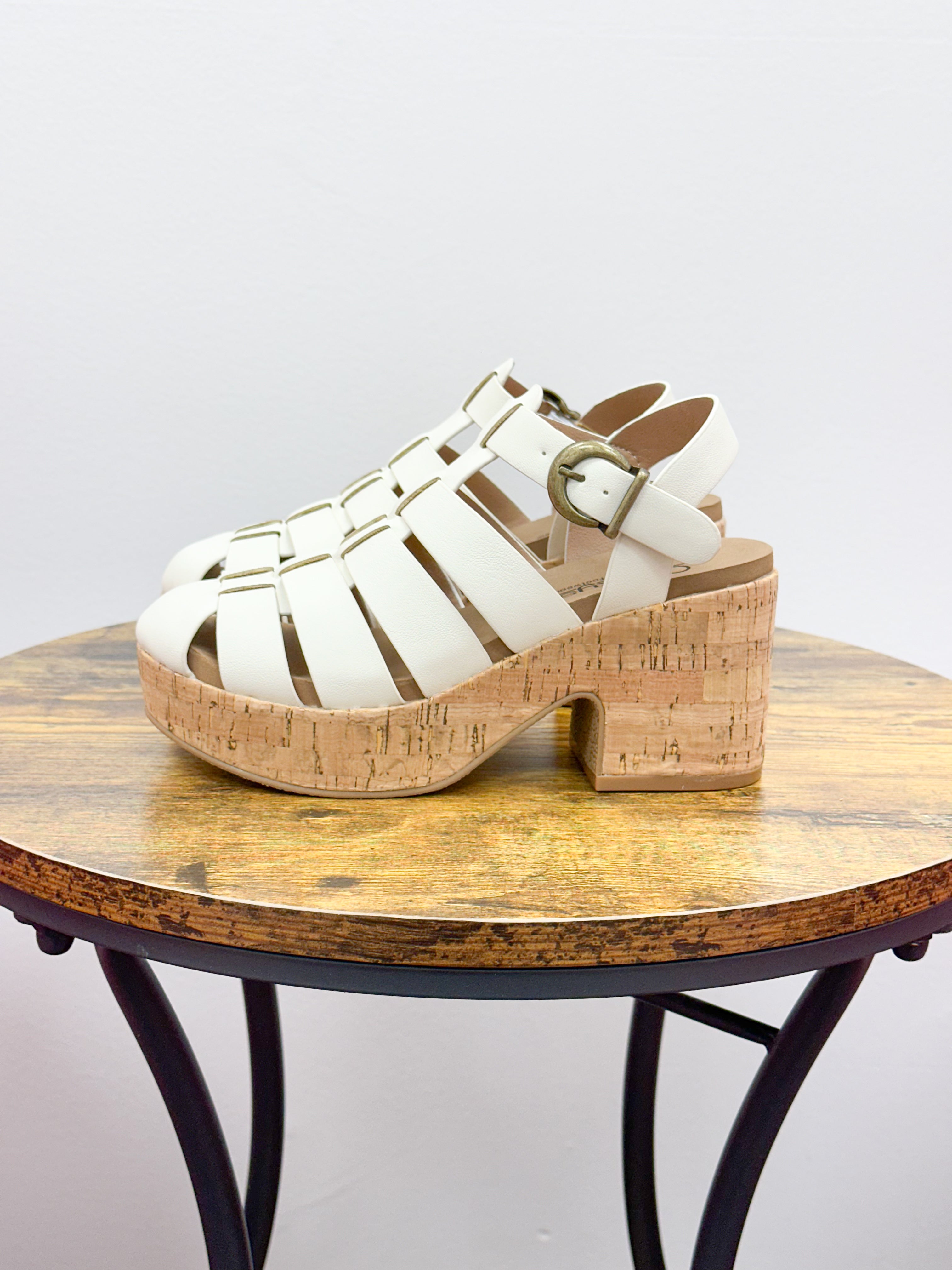 Corkys Fishin For A Compliment Heeled Sandals