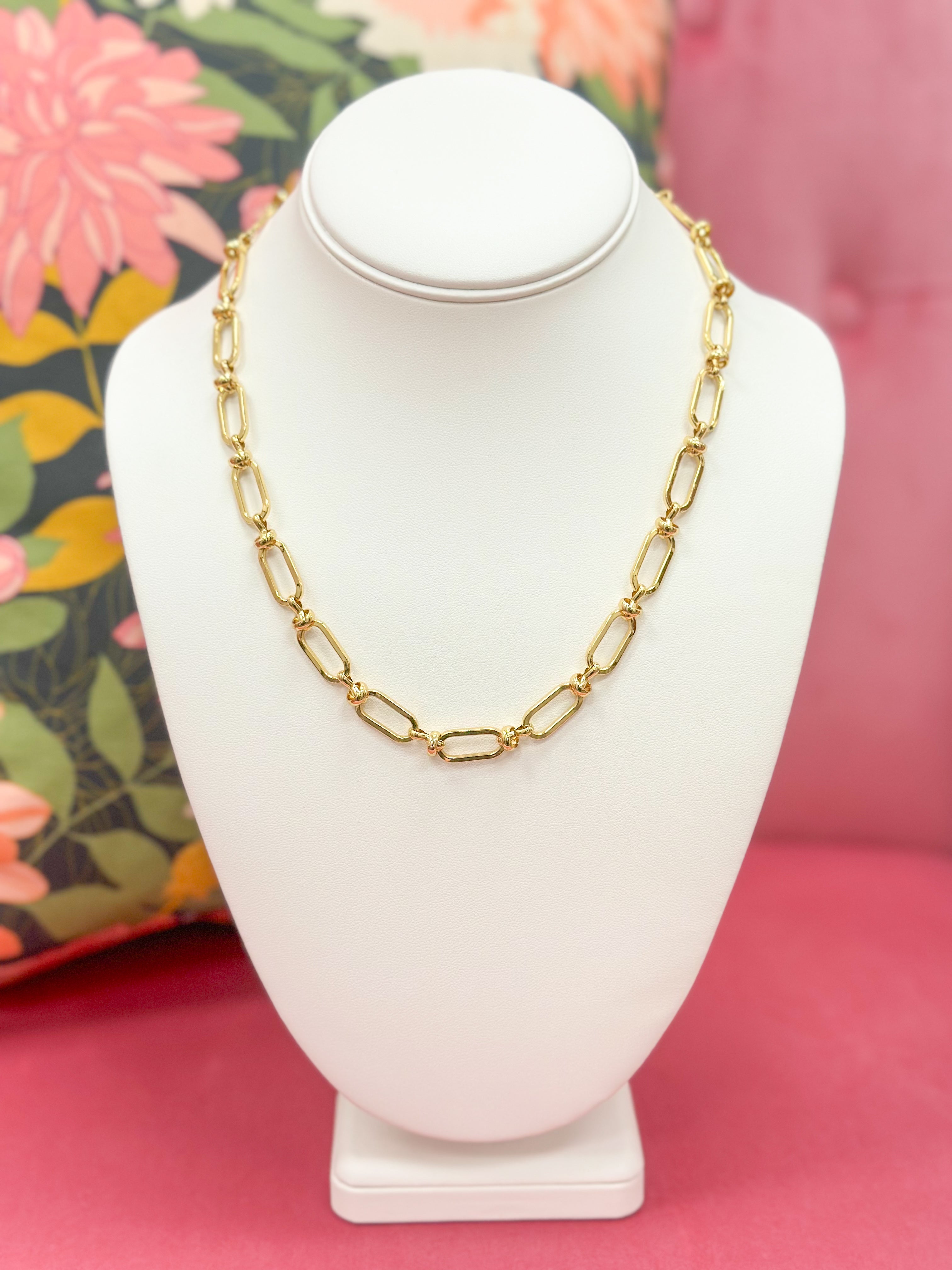 Boxy Chain Necklace