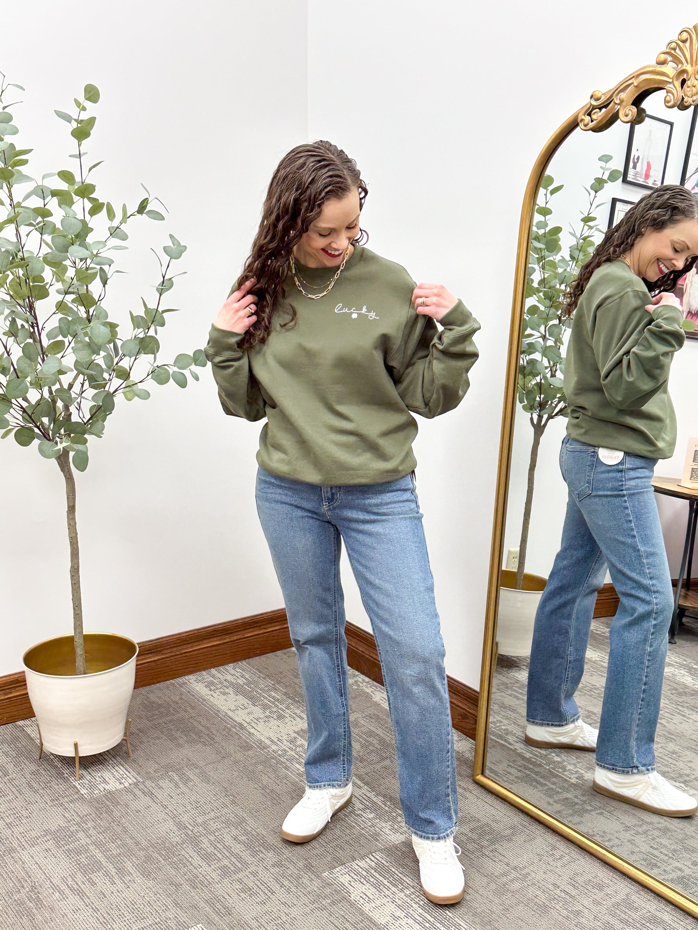 St. Patrick's Day "Lucky" Sweatshirt