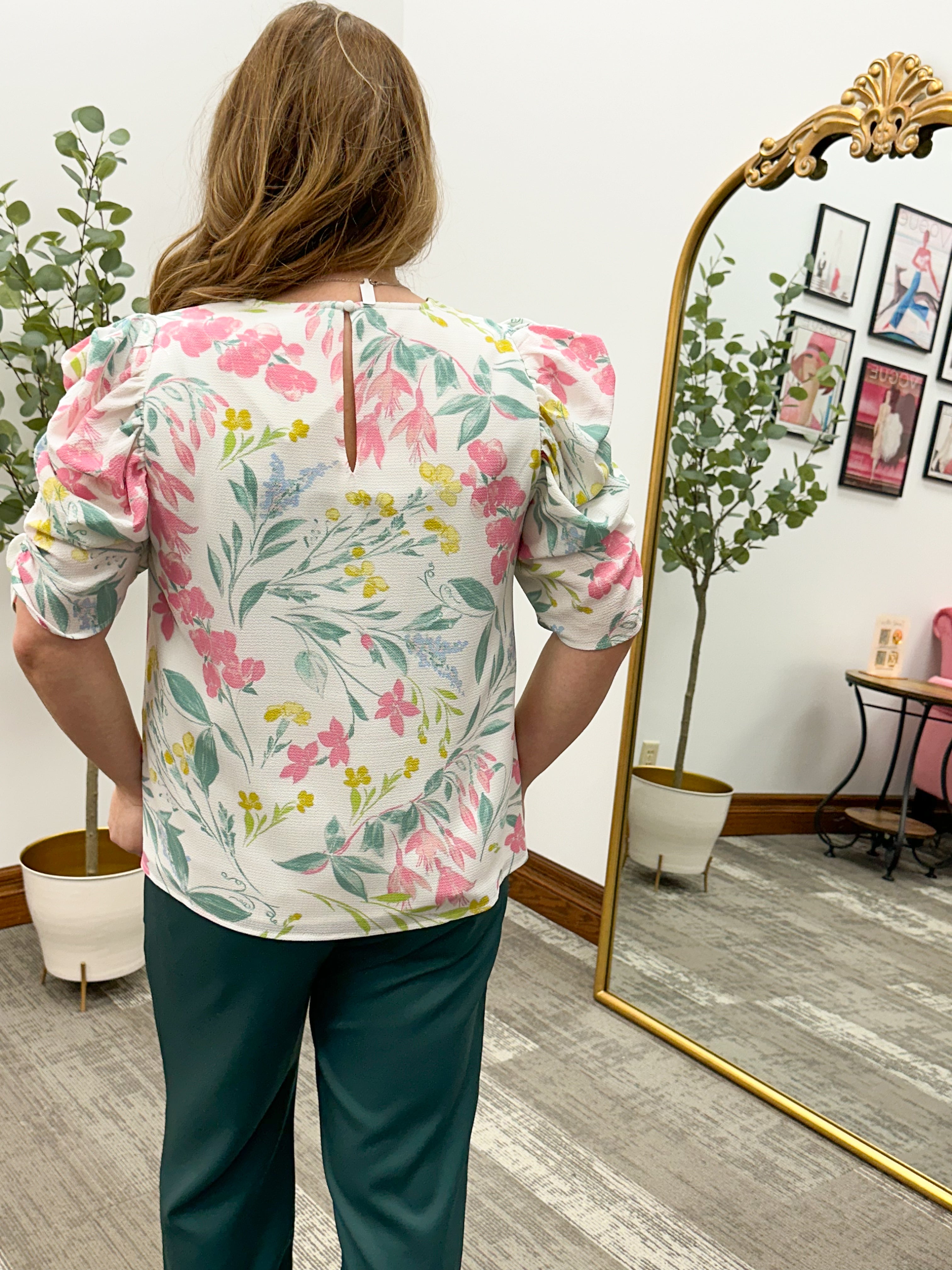 Rosa Floral Blouse