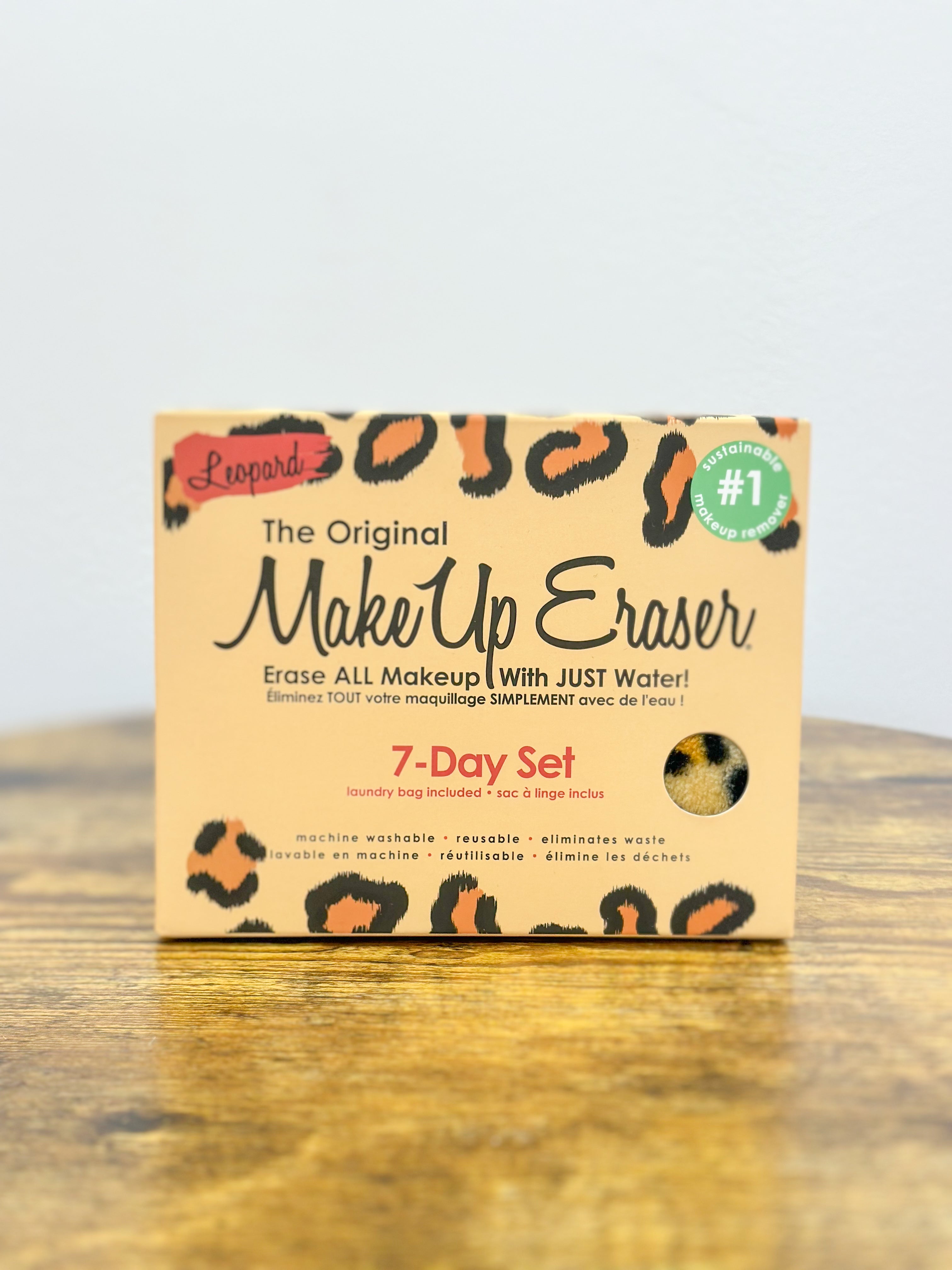 Leopard 7-Day MakeUp Eraser Set