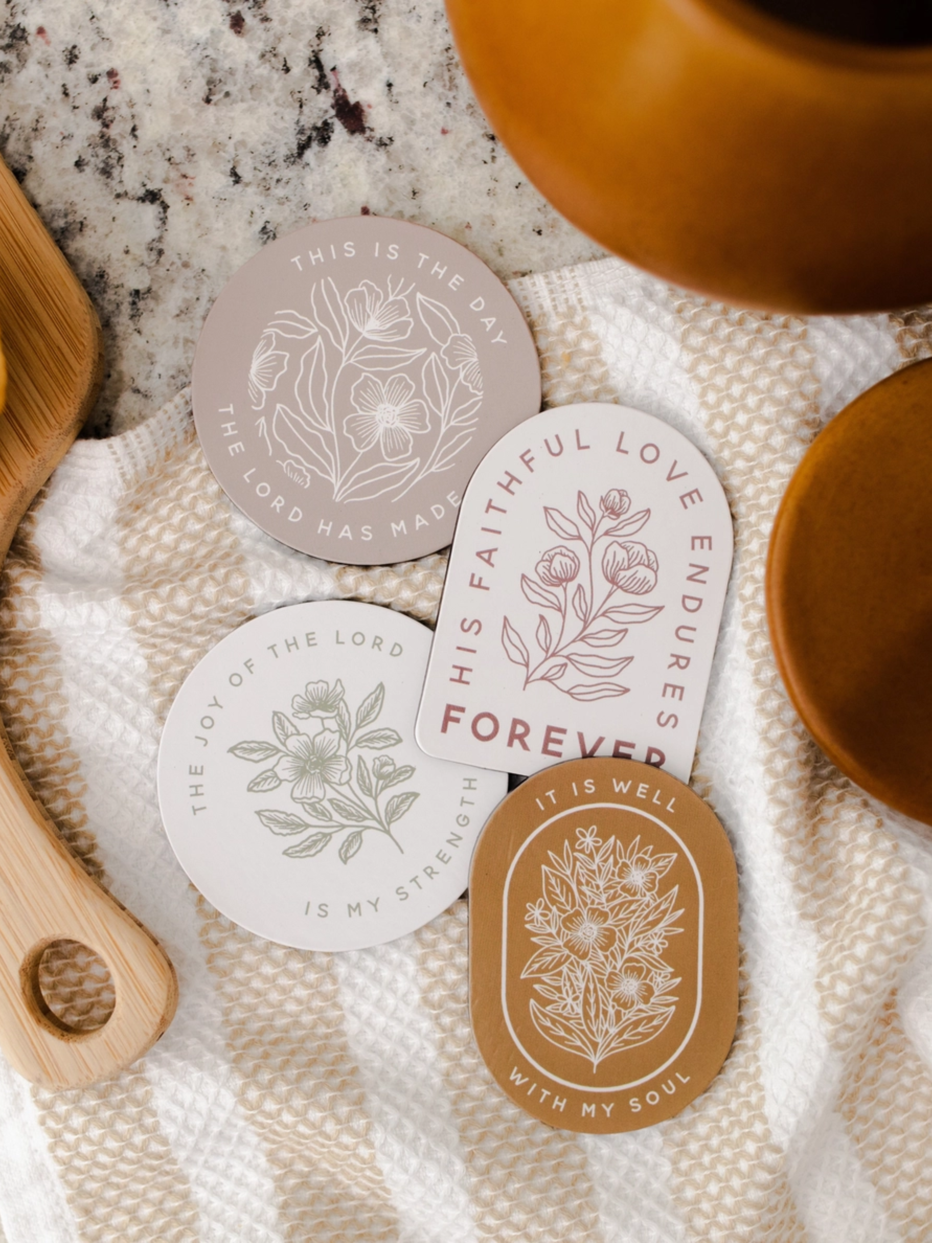 Floral Encouragement Magnet Collection