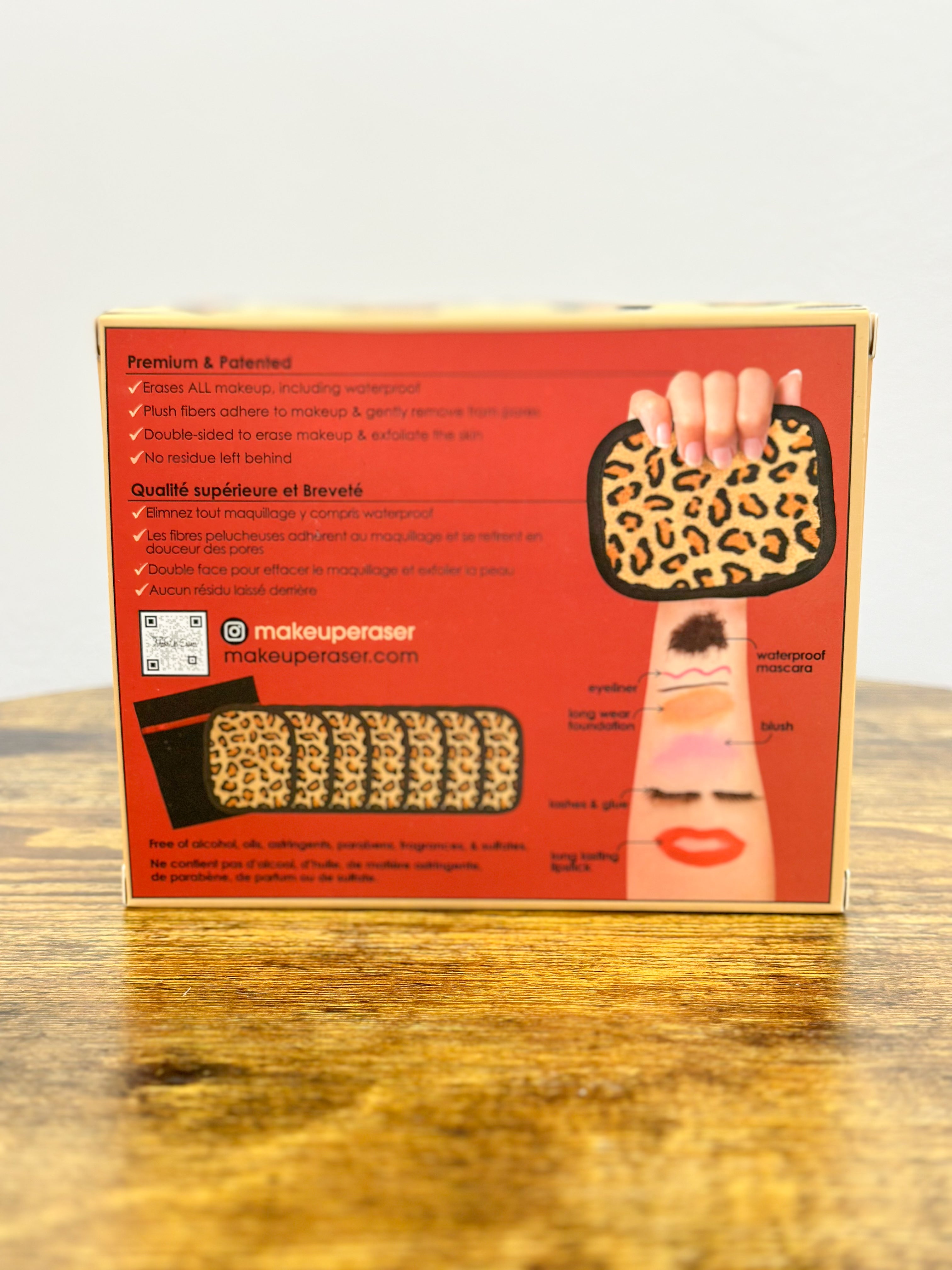 Leopard 7-Day MakeUp Eraser Set