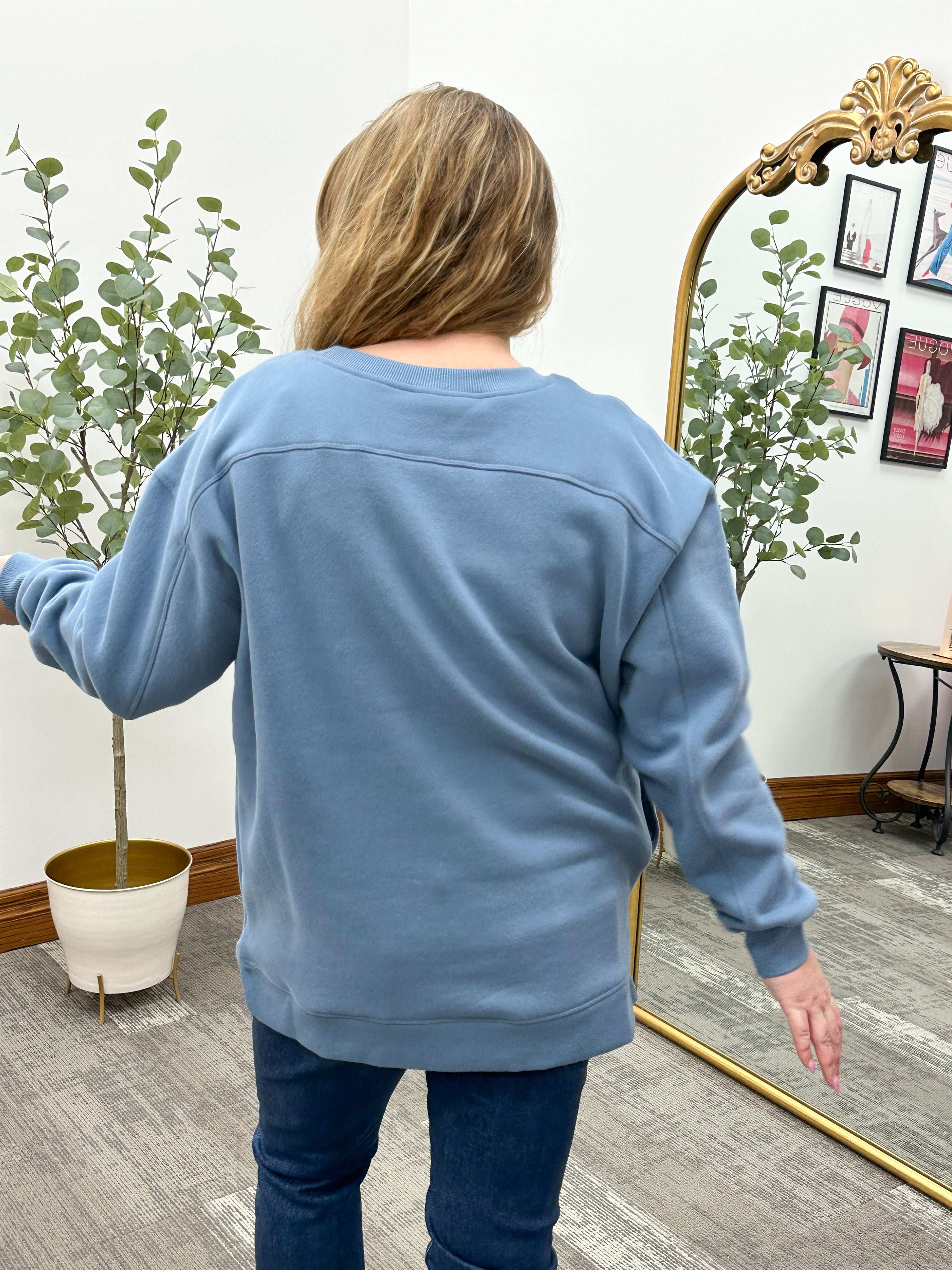 Shelby Oversized Fleece Sweatshirt