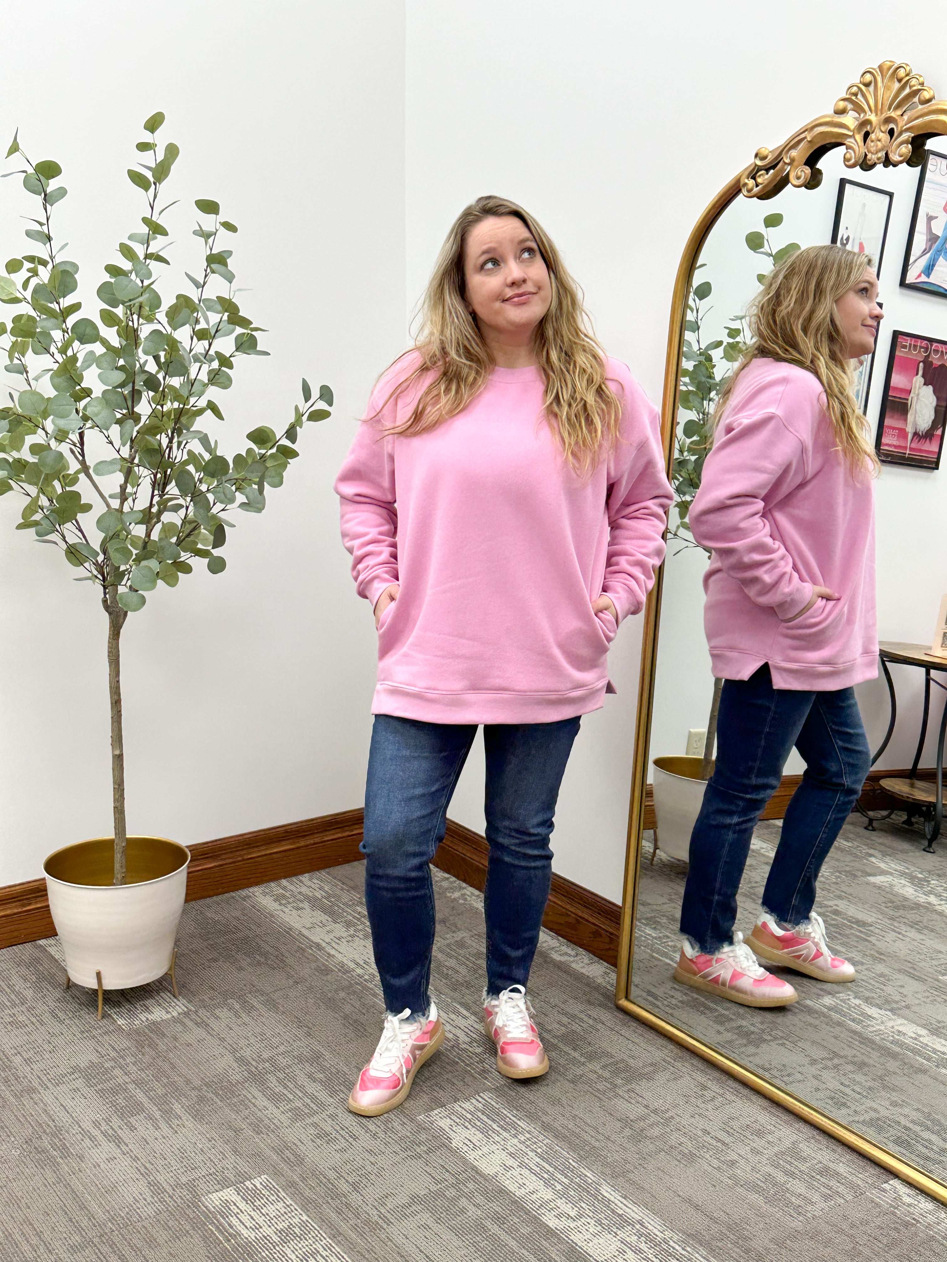 Shelby Oversized Fleece Sweatshirt