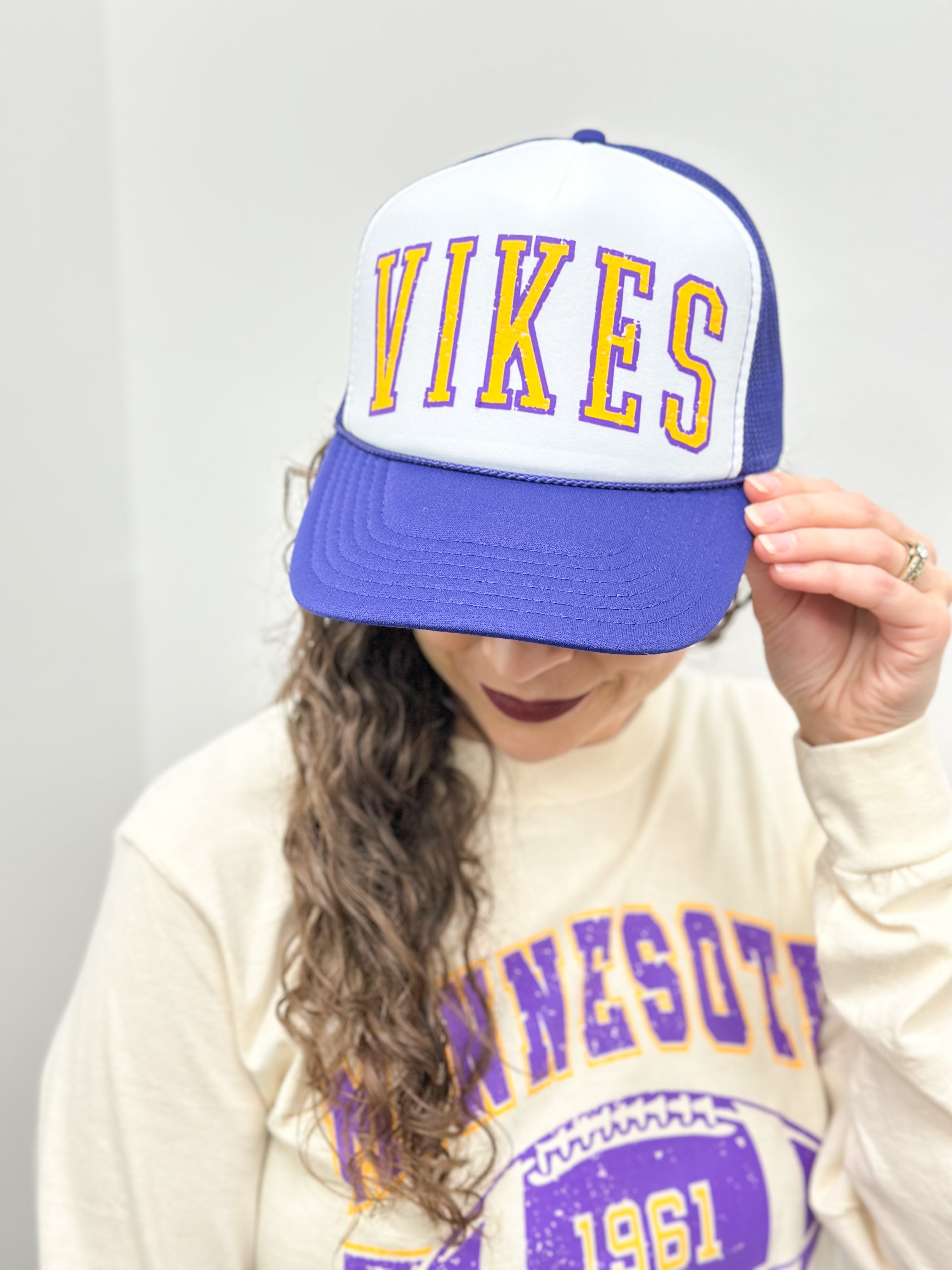 VIKES Minnesota Vikings Trucker Hat