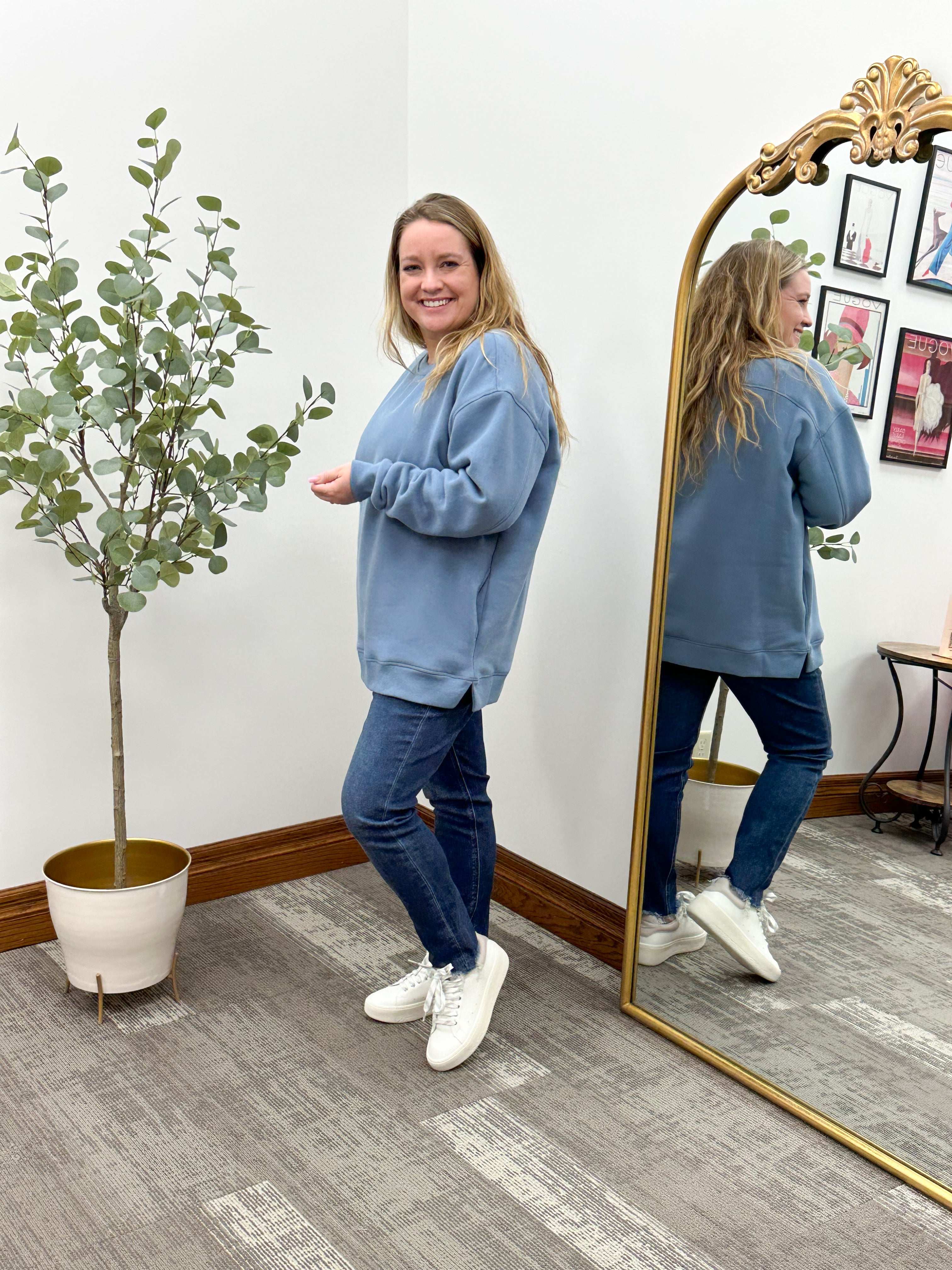 Shelby Oversized Fleece Sweatshirt