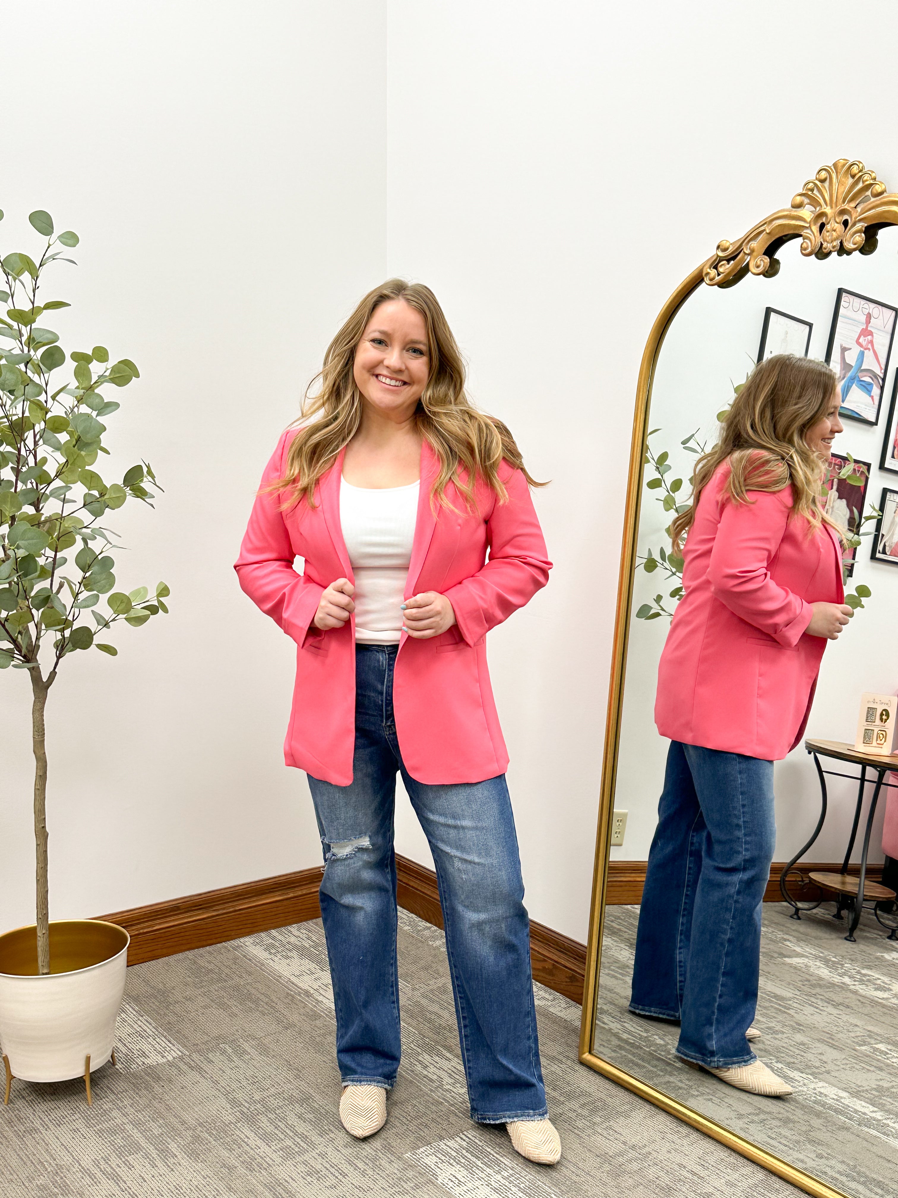 Mara Pink Blazer