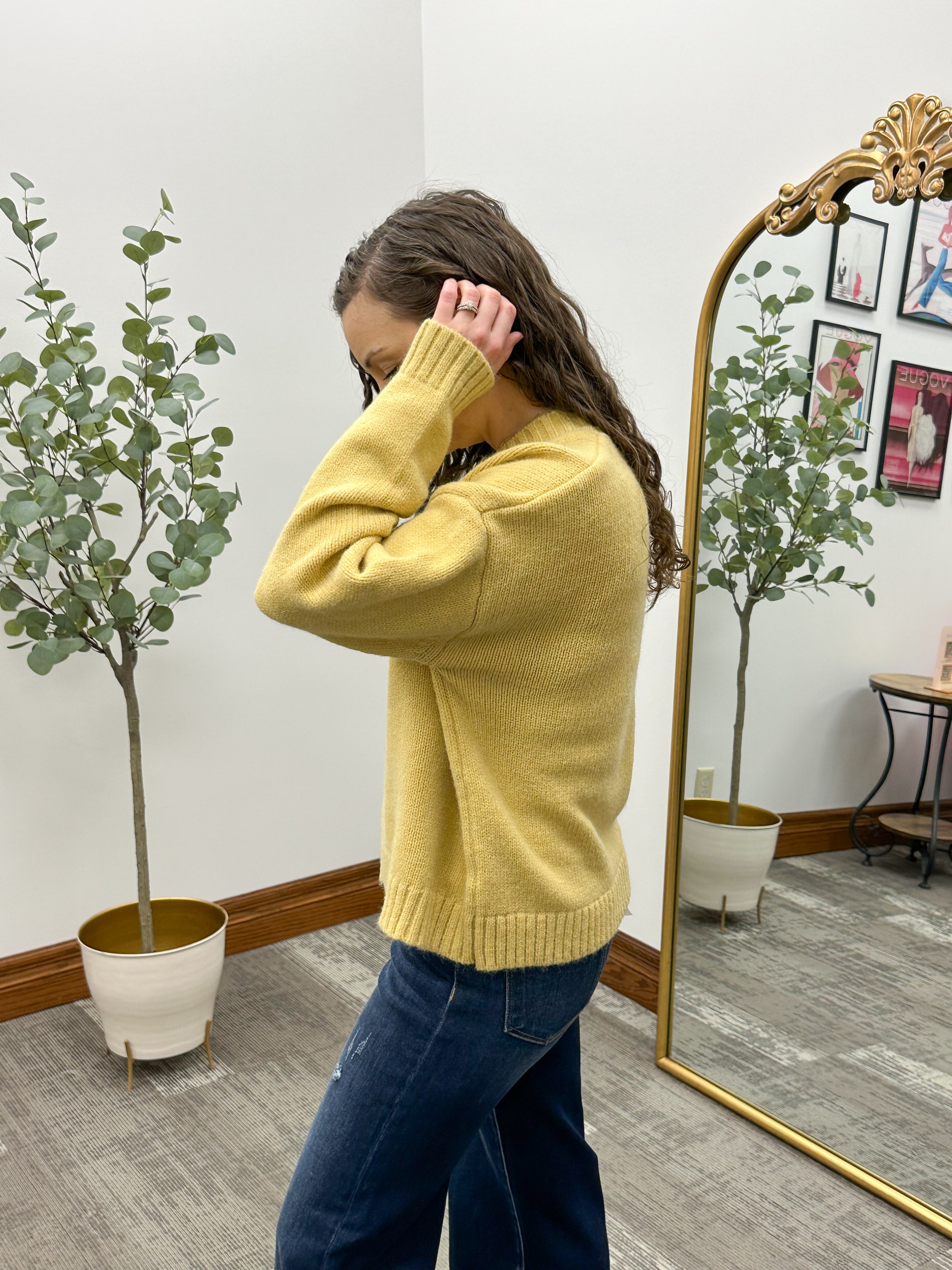 Honey Yellow Sweater