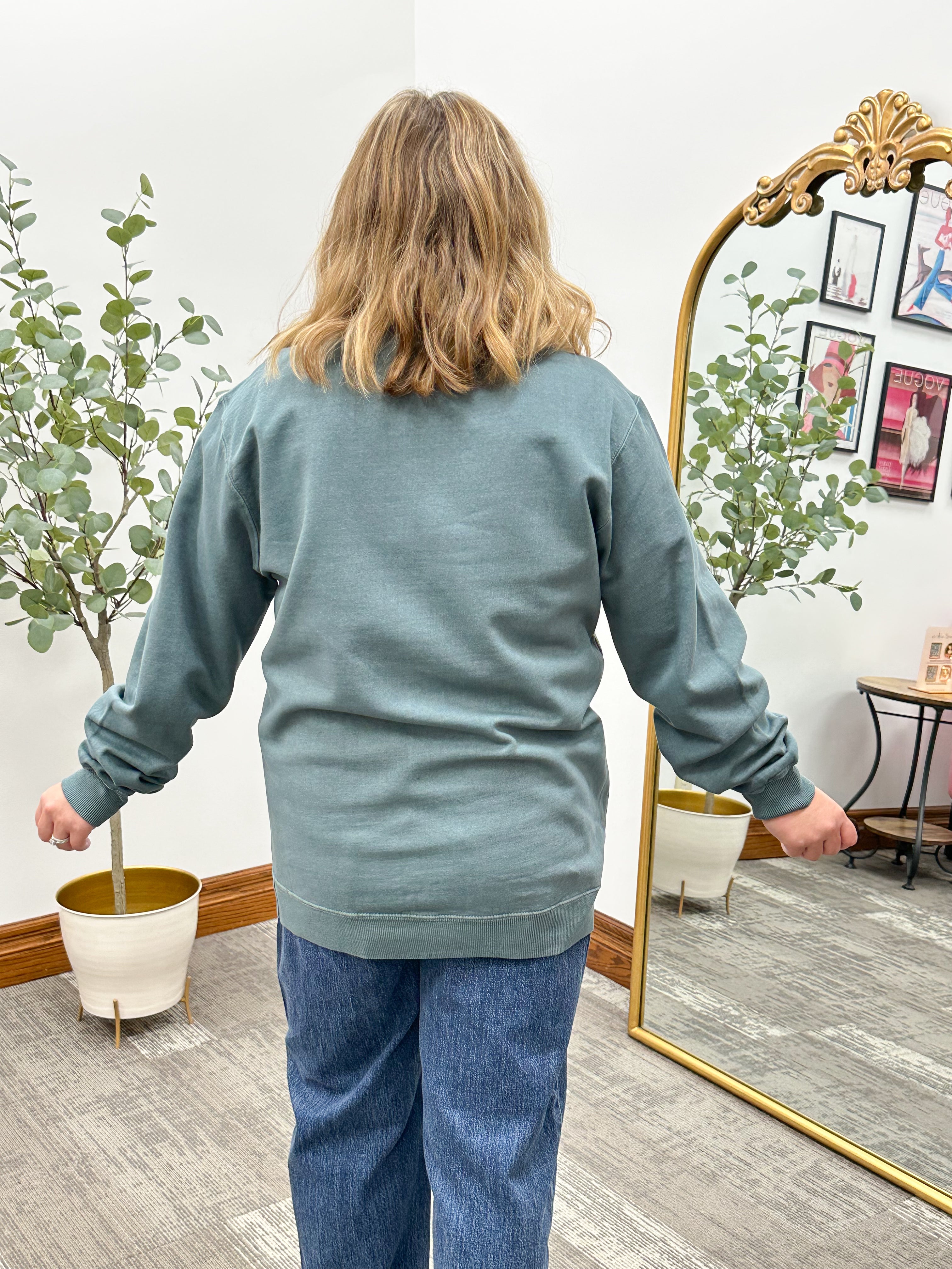 Green Minnesota Crewneck Sweatshirt