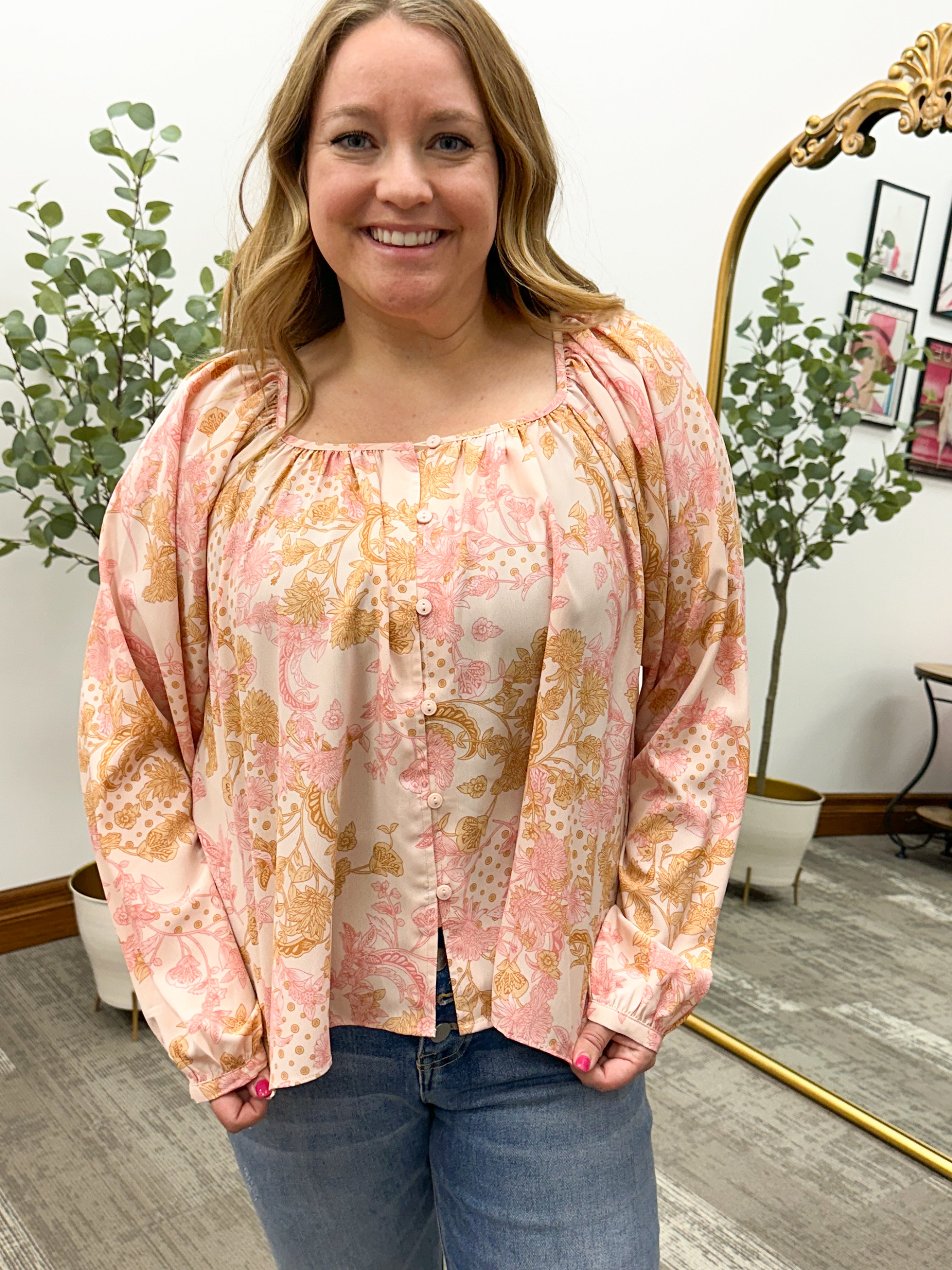 Penny Floral Blouse