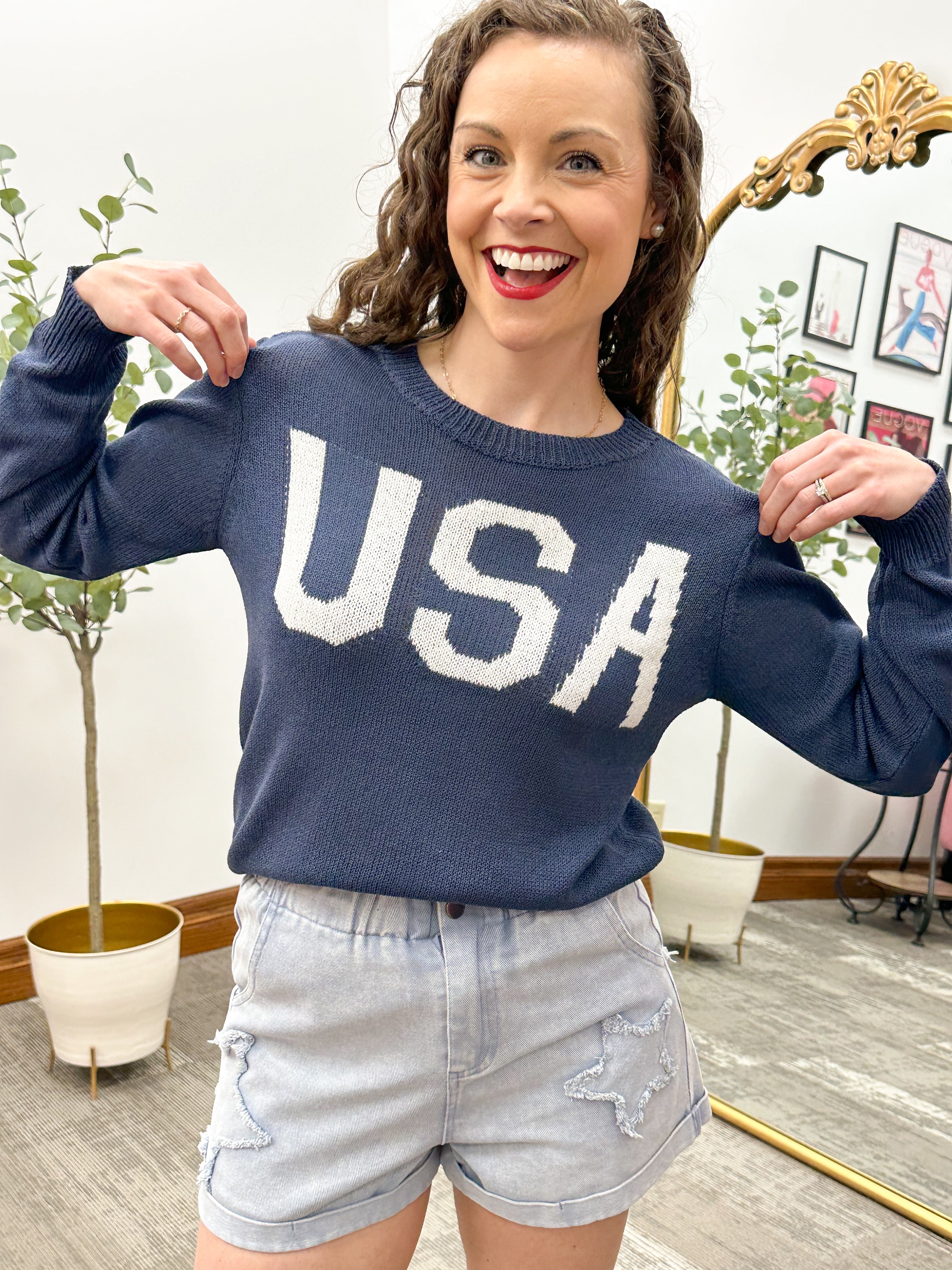 USA Lightweight Sweater