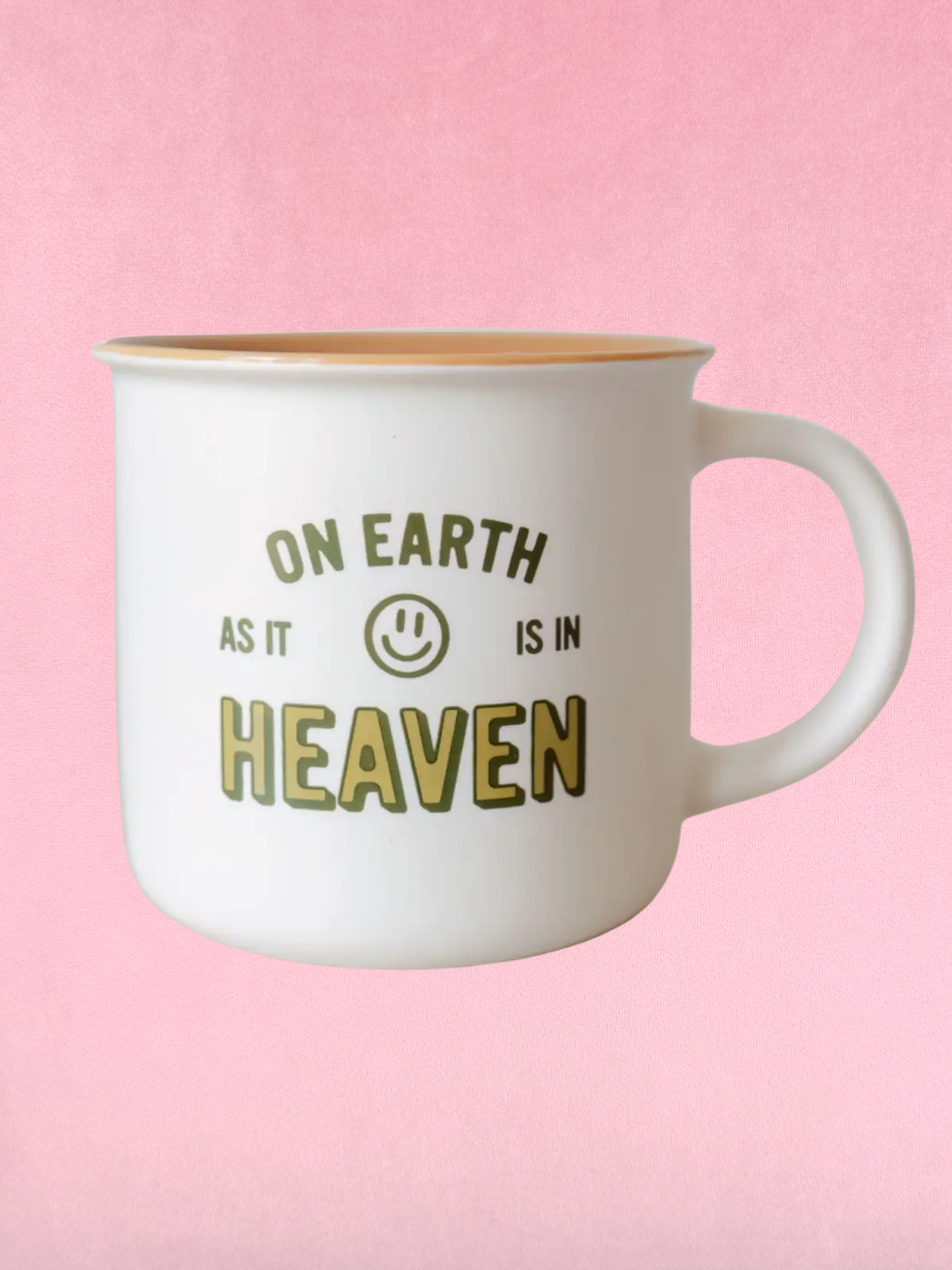 On Earth As It Is in Heaven Ceramic Coffee Mug