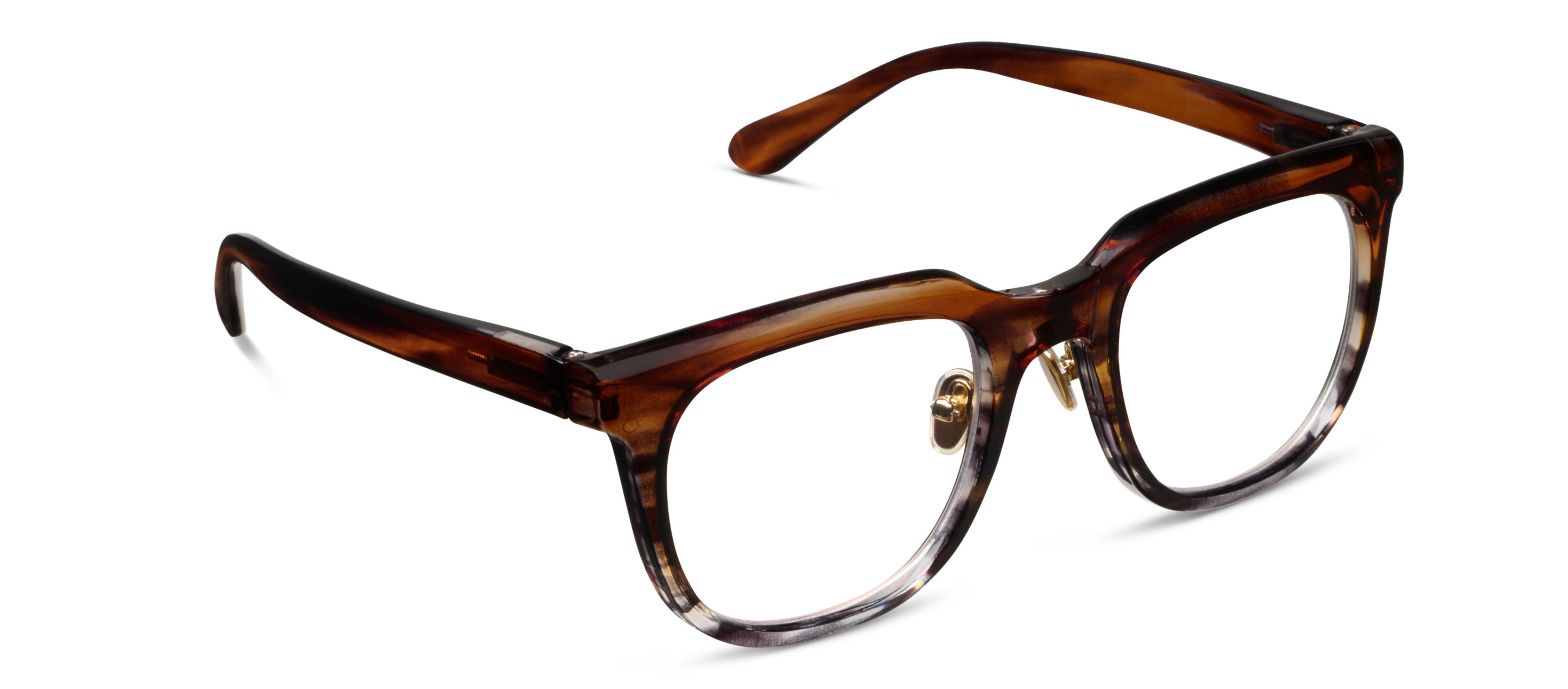 Peepers Crawford Brown Ombre Horn Blue Light Glasses
