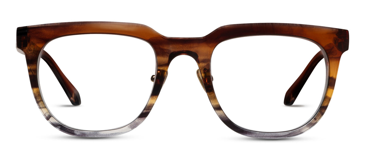 Peepers Crawford Brown Ombre Horn Blue Light Glasses