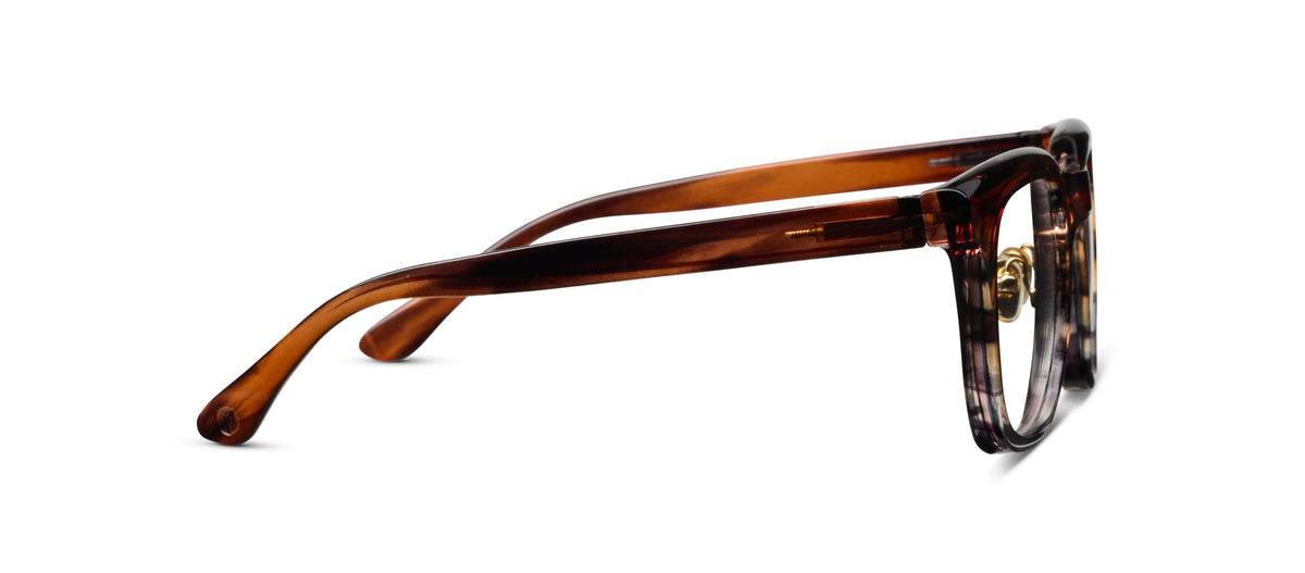 Peepers Crawford Brown Ombre Horn Blue Light Glasses