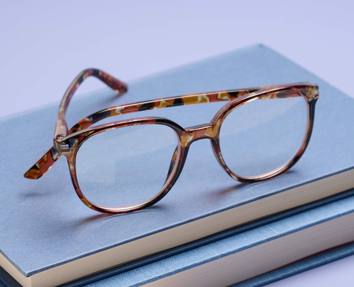 Peepers Manifest Caramel Quartz Blue Light Glasses