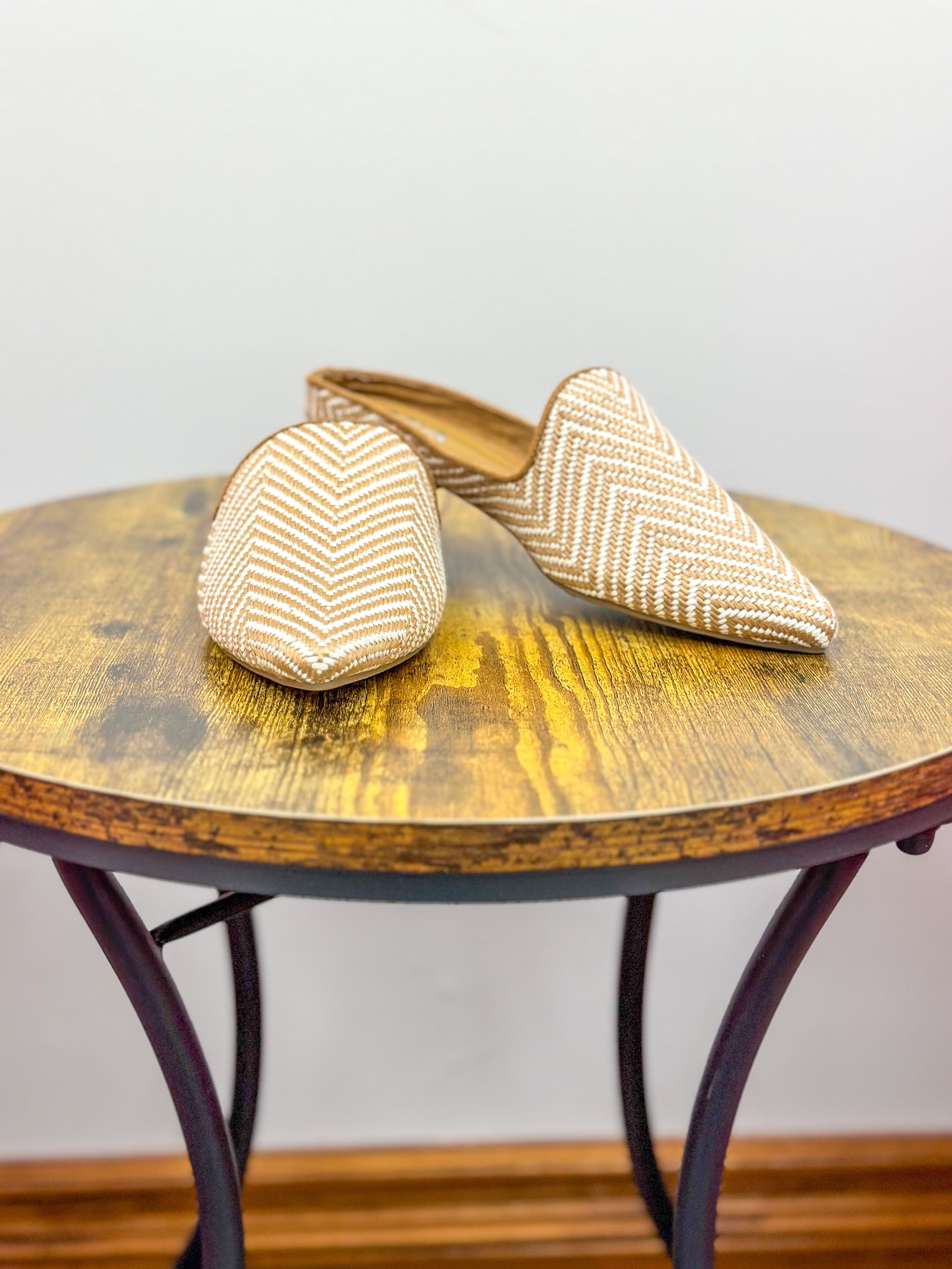 Joanna Raffia Mule