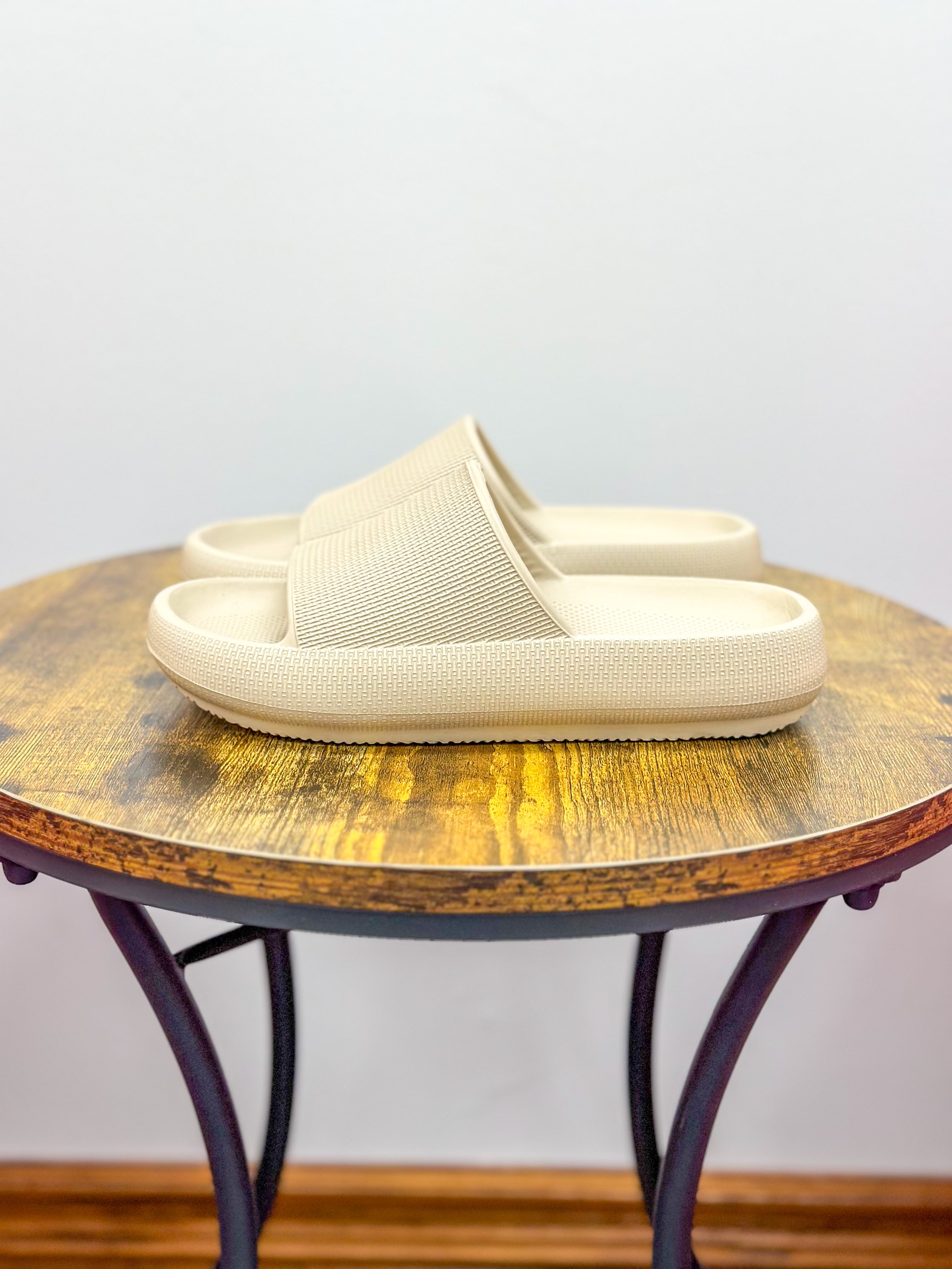 Alexis Beige Cloud Sandals